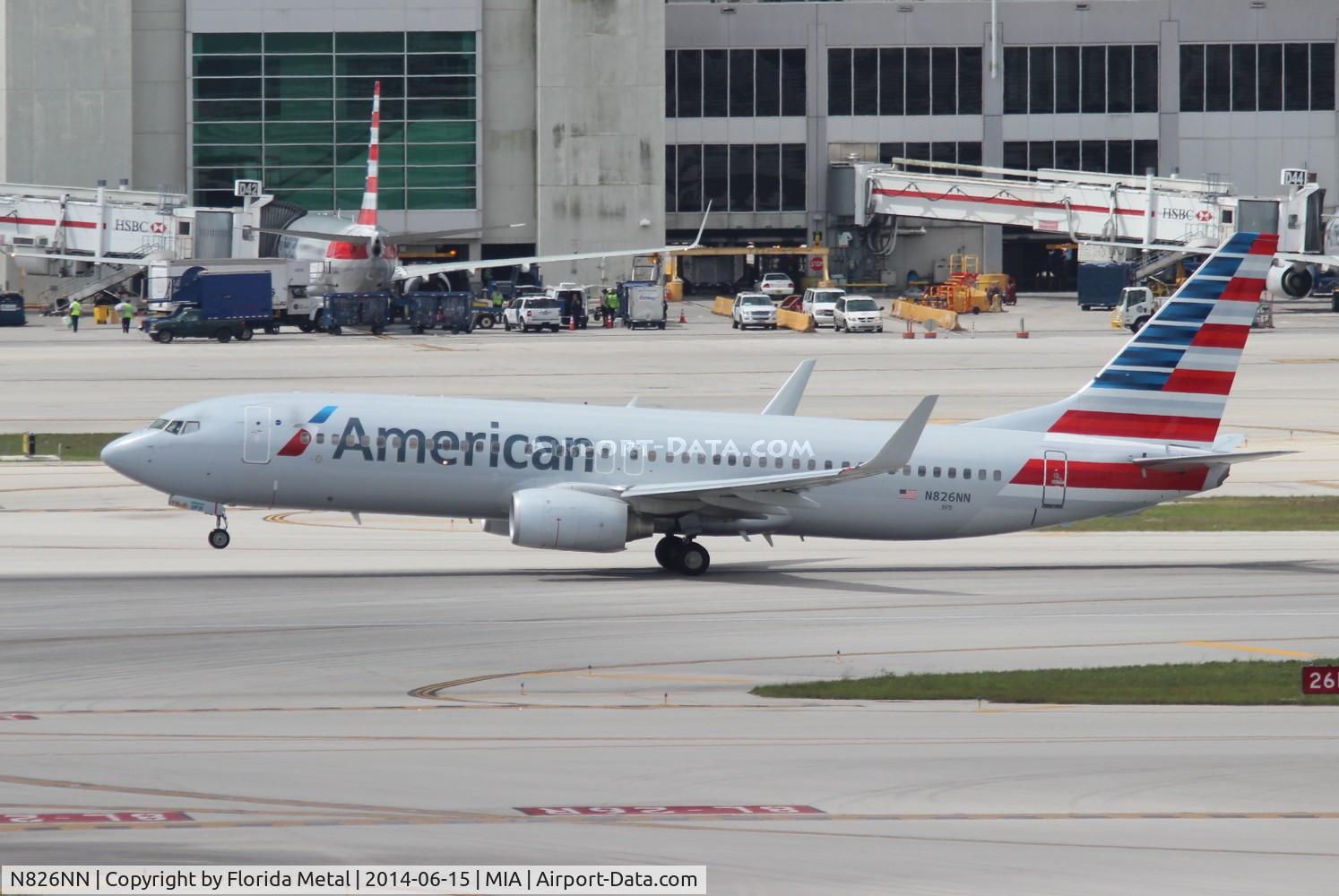 N826NN, 2010 Boeing 737-823 C/N 31089, American