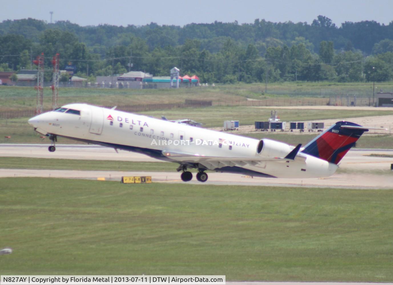 N827AY, 2005 Canadair CRJ-200LR (CL-600-2B19) C/N 8027, Delta Connection