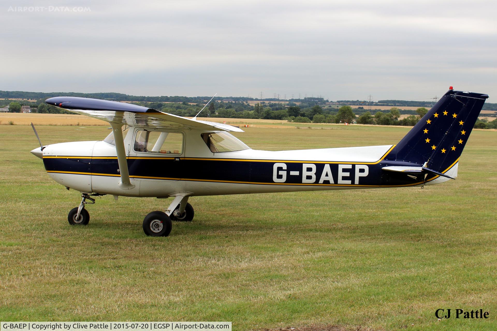 G-BAEP, 1972 Reims FRA150L Aerobat C/N 0170, Parked up at Sibson EGSP