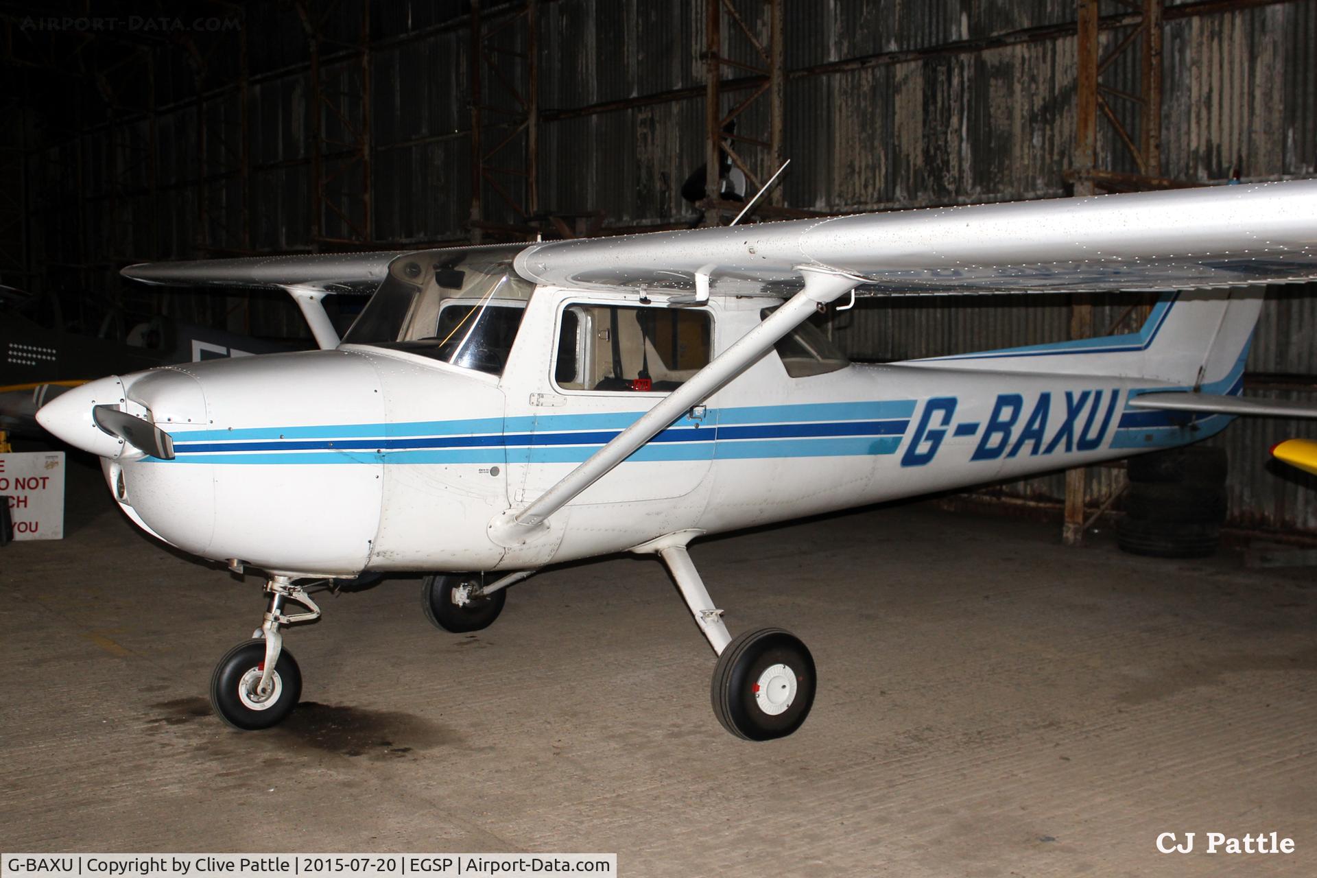 G-BAXU, 1973 Reims F150L C/N 0959, Hangared at Sibson EGSP