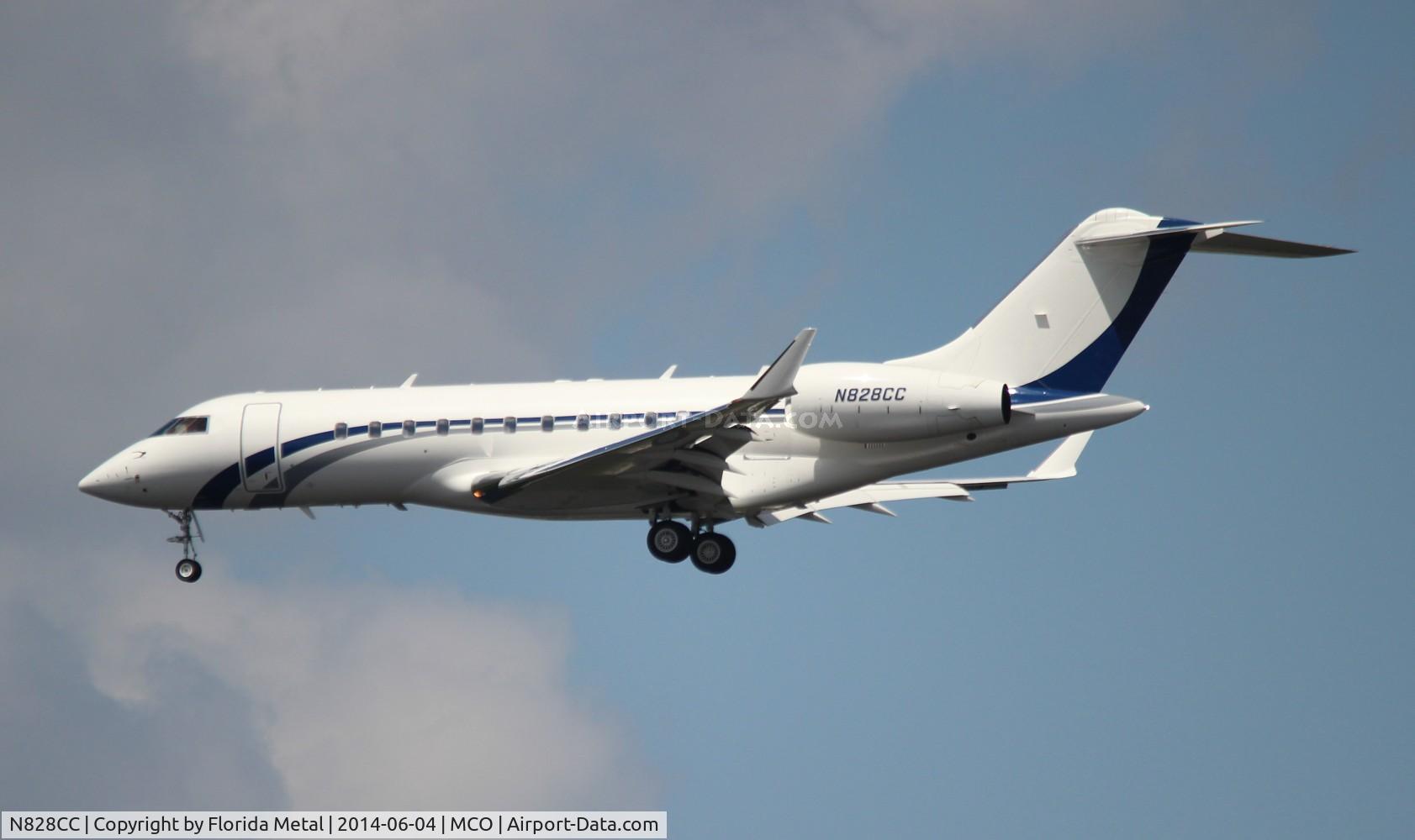N828CC, 2006 Bombardier BD-700-1A11 Global Express 5000 C/N 9209, Global 5000