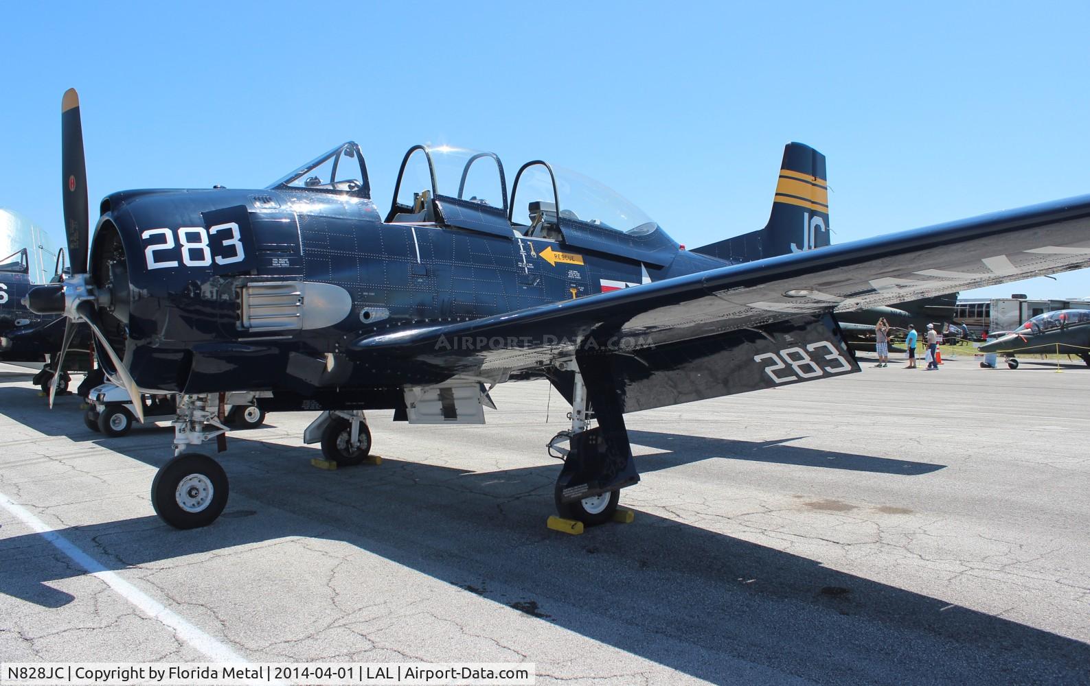 N828JC, 1955 North American T-28B Trojan C/N 219-11, T-28 Trojan