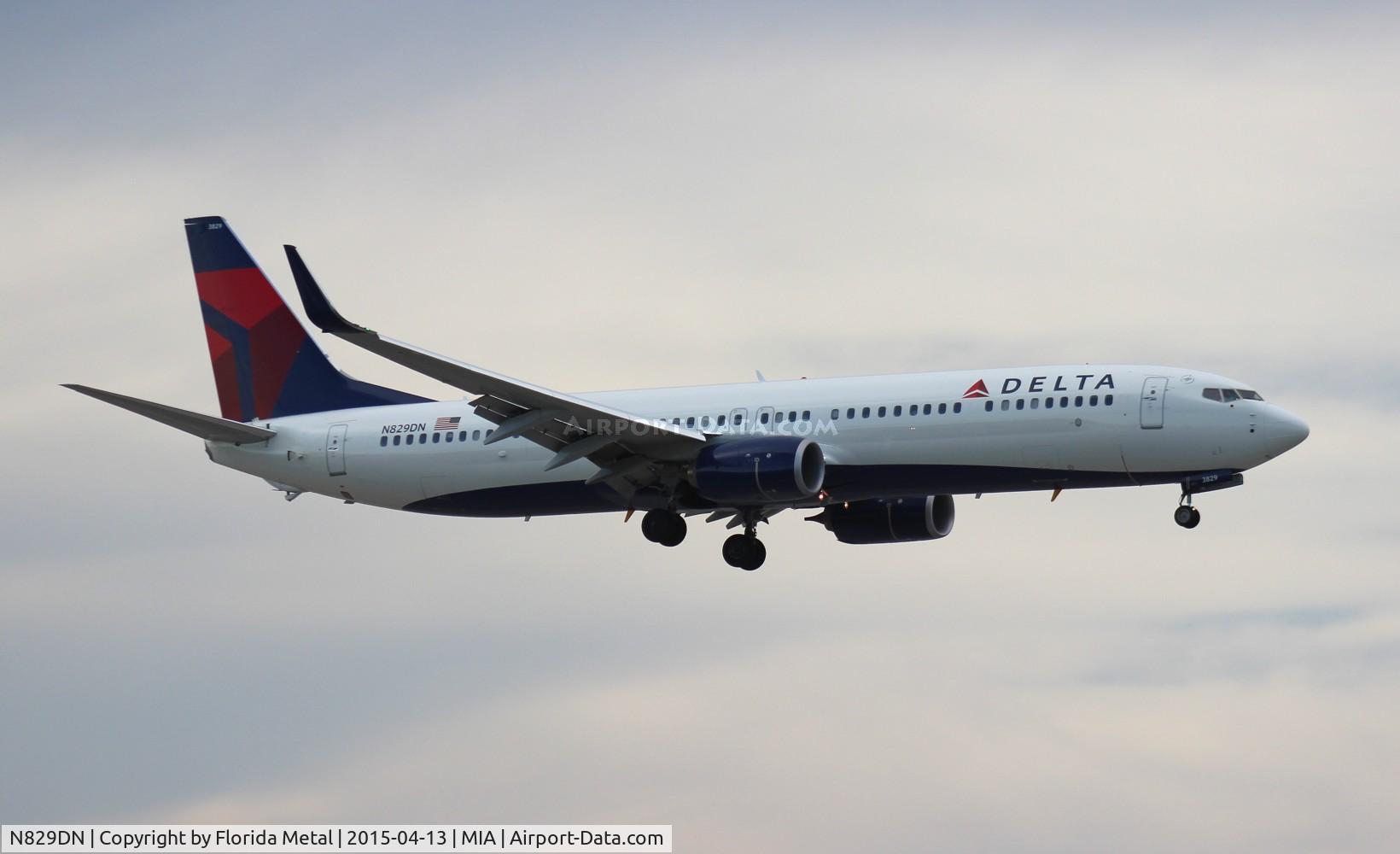 N829DN, 2014 Boeing 737-932/ER C/N 31941, Delta