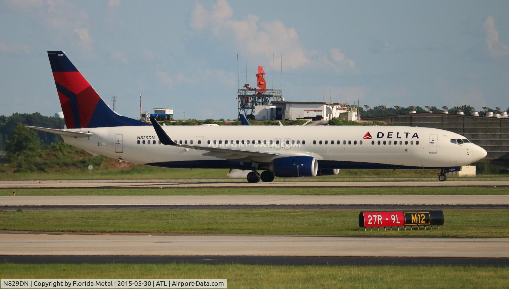 N829DN, 2014 Boeing 737-932/ER C/N 31941, Delta