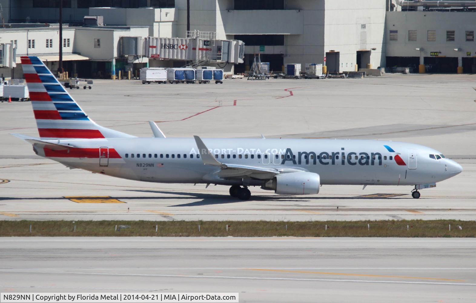 N829NN, 2010 Boeing 737-823 C/N 33210, American