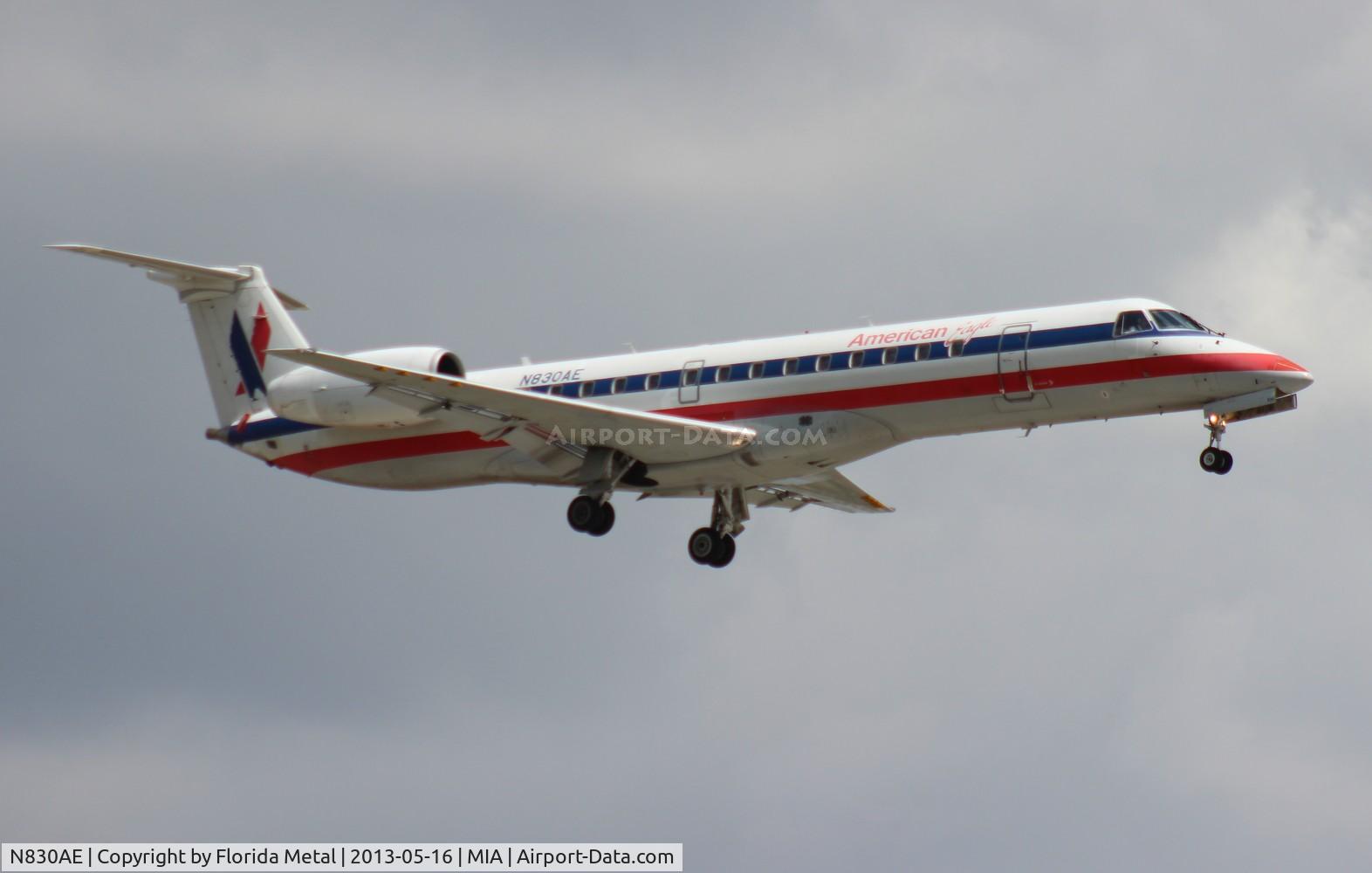 N830AE, 2002 Embraer ERJ-140LR (EMB-135KL) C/N 145615, Eagle