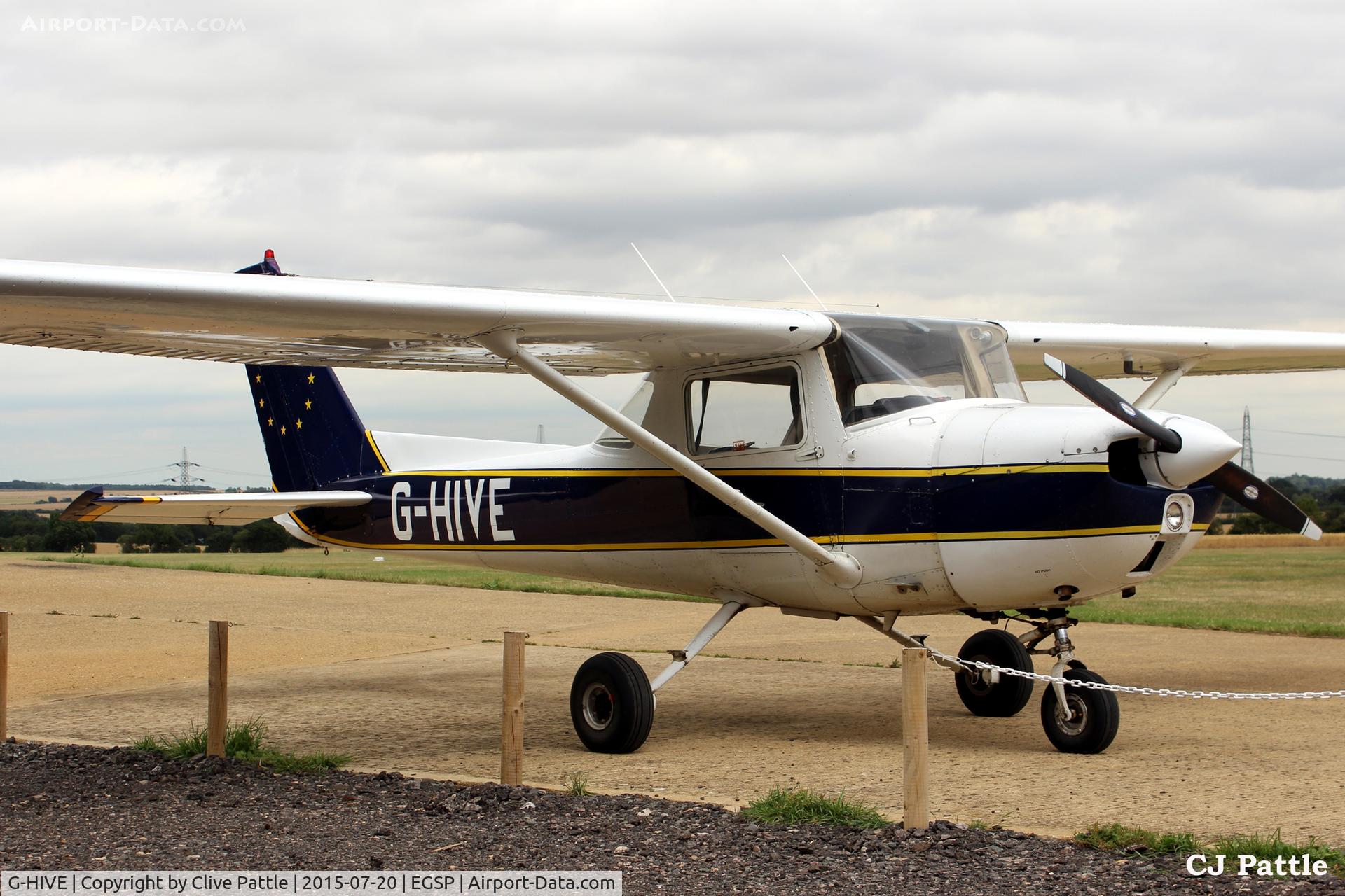 G-HIVE, 1975 Reims F150M C/N 1186, Awaiting its next sortie at Sibson EGSP
