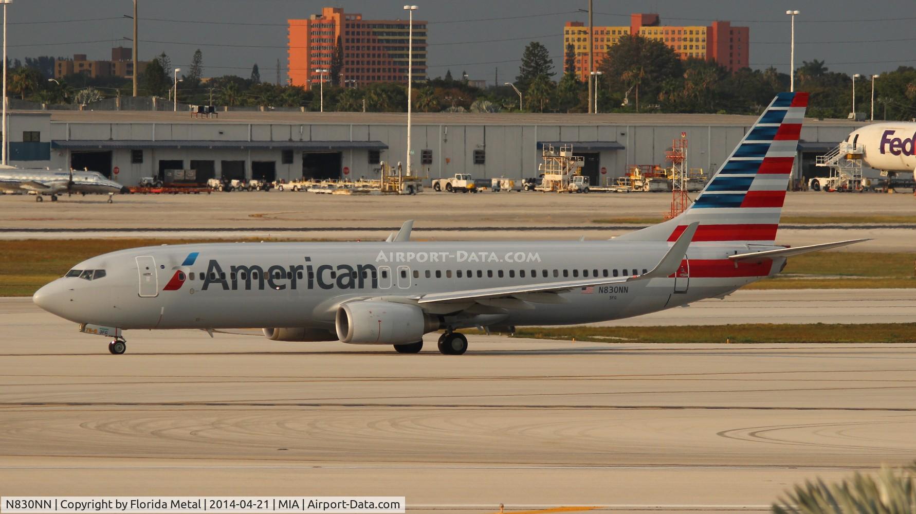 N830NN, 2010 Boeing 737-823 C/N 31091, American