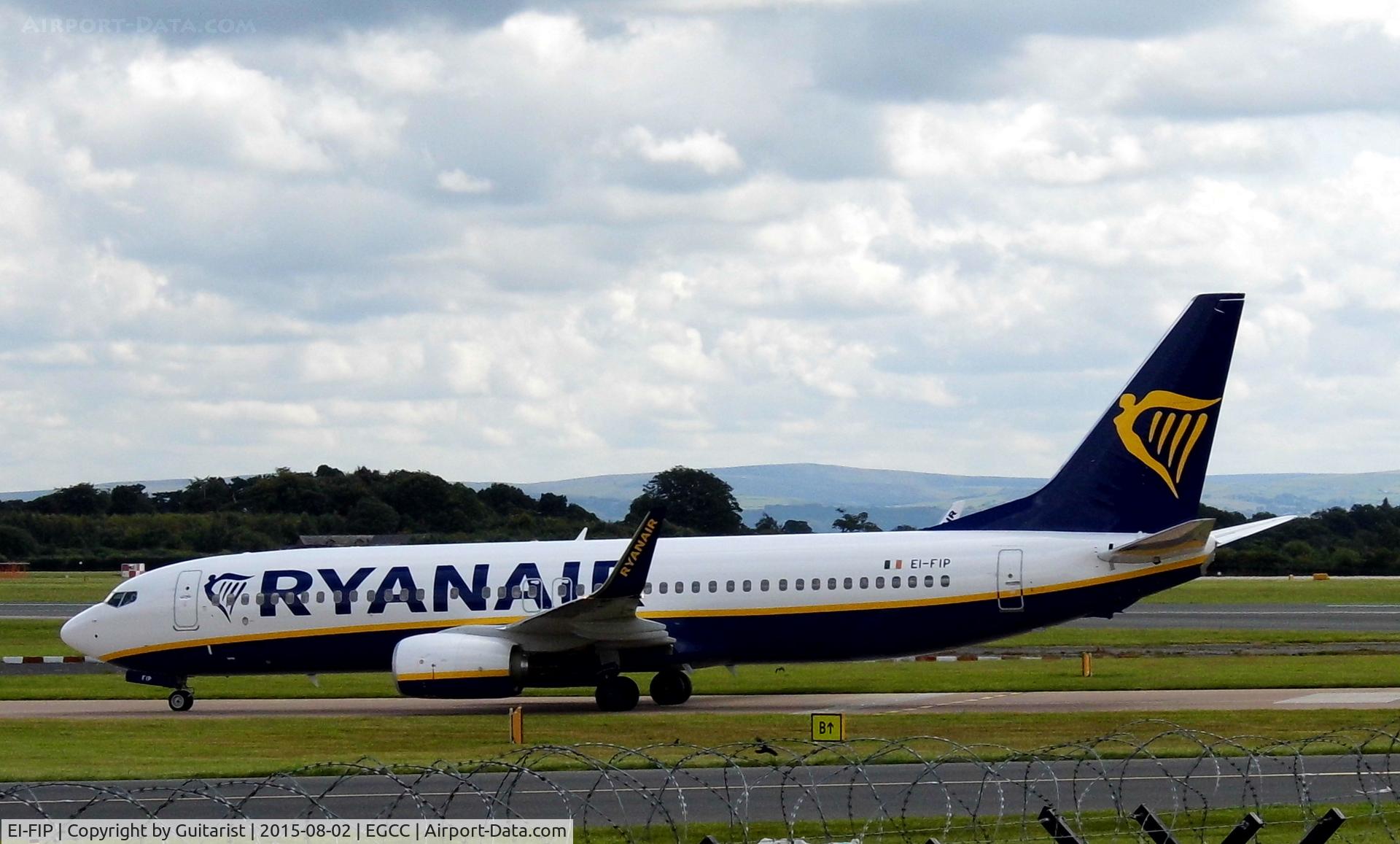 EI-FIP, 2015 Boeing 737-8AS C/N 61577, At Manchester