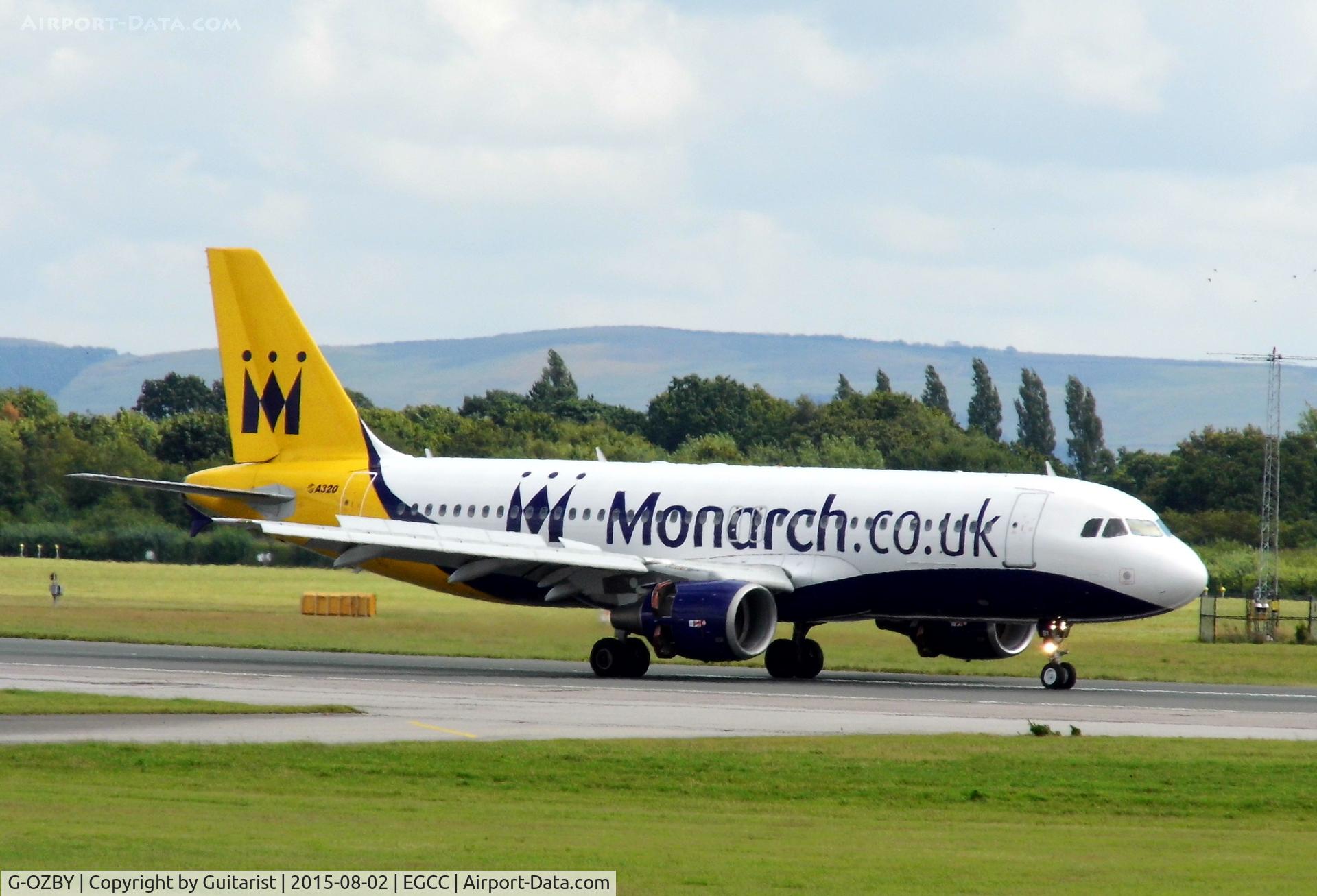 G-OZBY, 2000 Airbus A320-214 C/N 1320, At Manchester