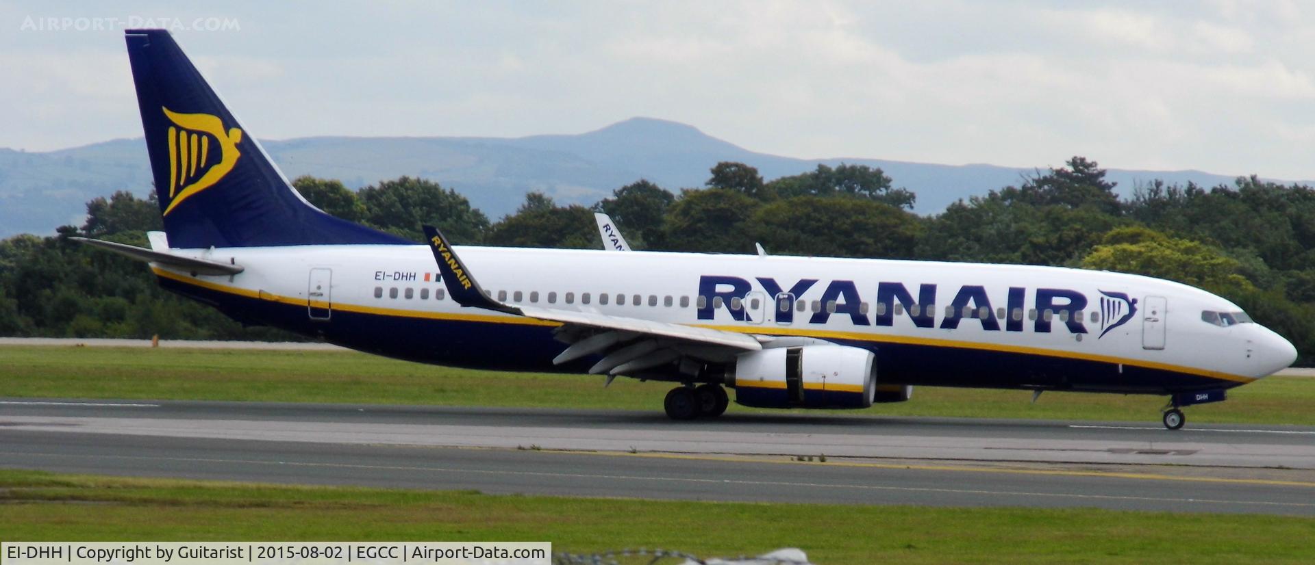EI-DHH, 2005 Boeing 737-8AS C/N 33817, At Manchester
