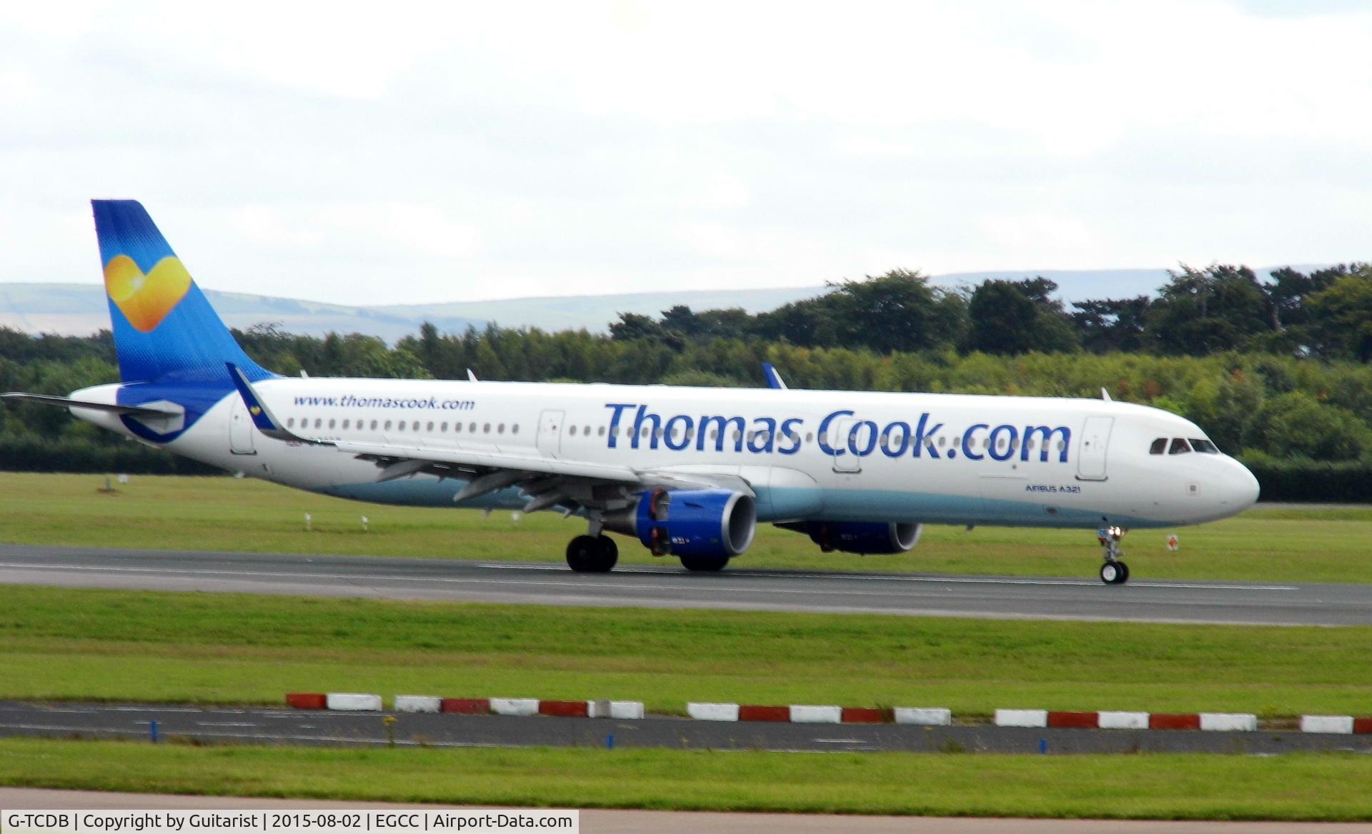 G-TCDB, 2013 Airbus A321-211 C/N 5603, At Manchester