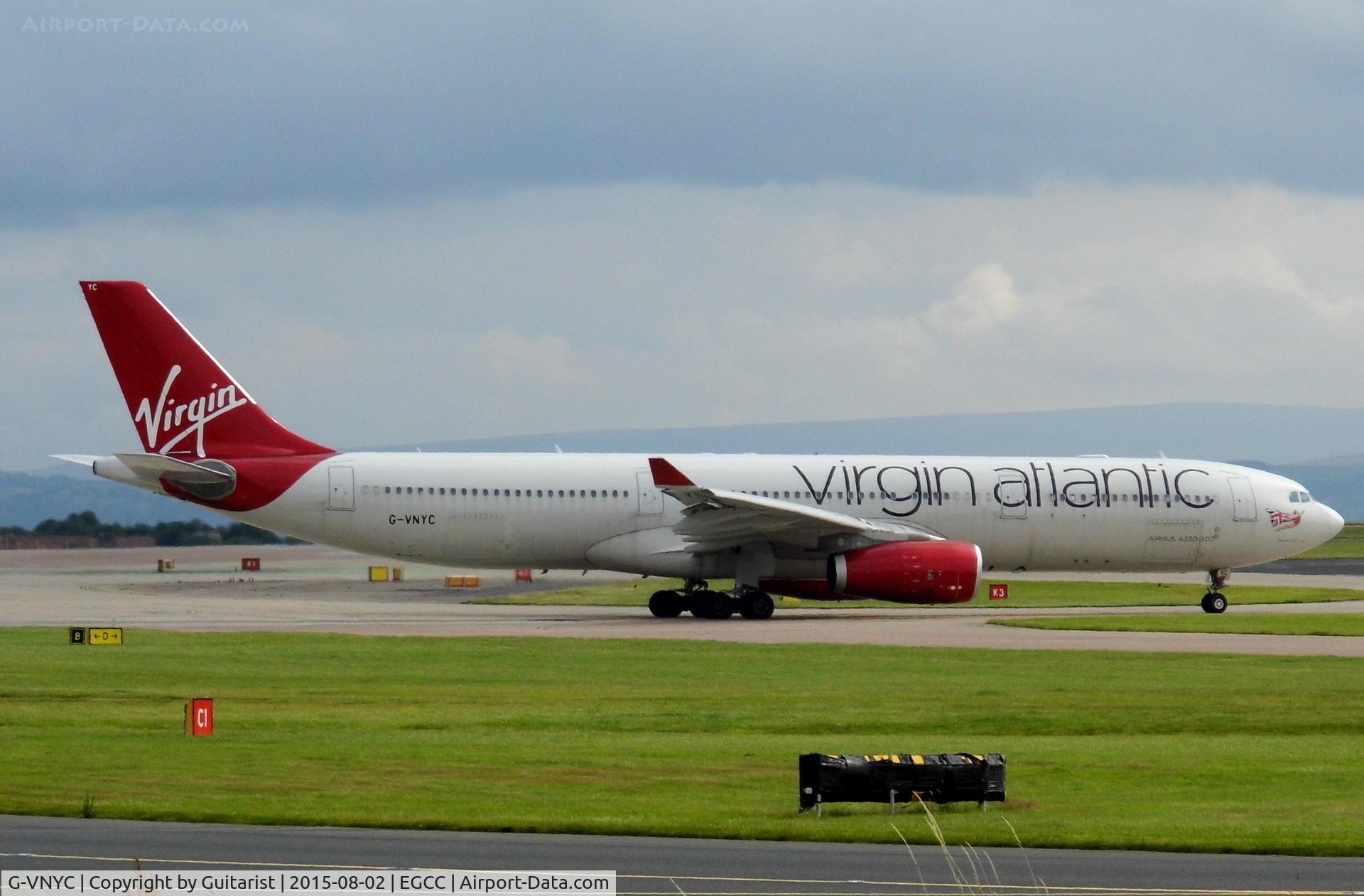 G-VNYC, 2012 Airbus A330-343X C/N 1315, At Manchester