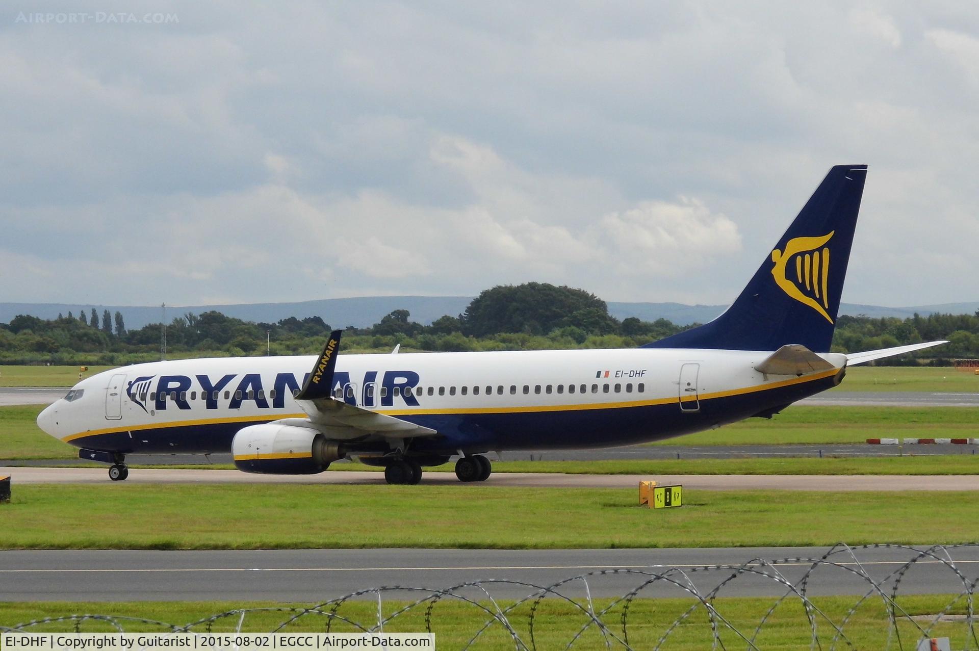 EI-DHF, 2005 Boeing 737-8AS C/N 33575, At Manchester