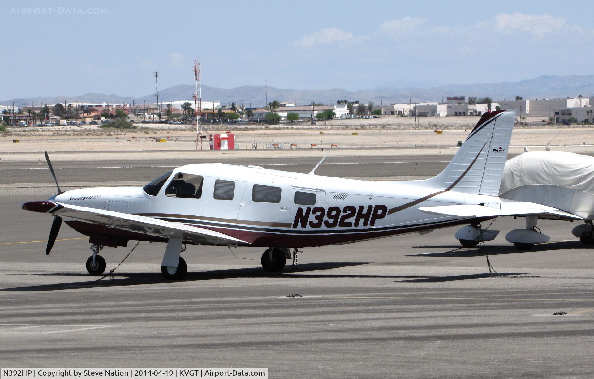 N392HP, 2005 Piper PA-32R-301T Turbo Saratoga C/N 3257387, Washington state-based PA-32R-301T @ North Las Vegas Airport, NV