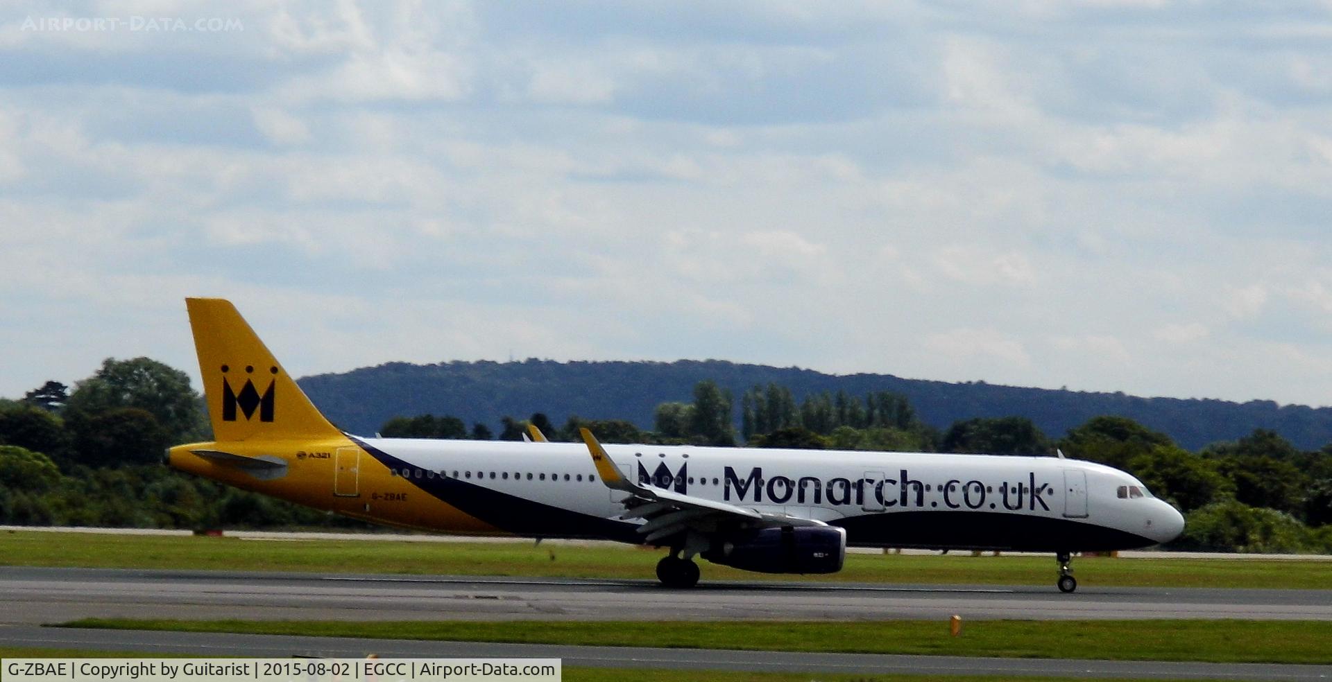 G-ZBAE, 2013 Airbus A321-231 C/N 5606, At Manchester