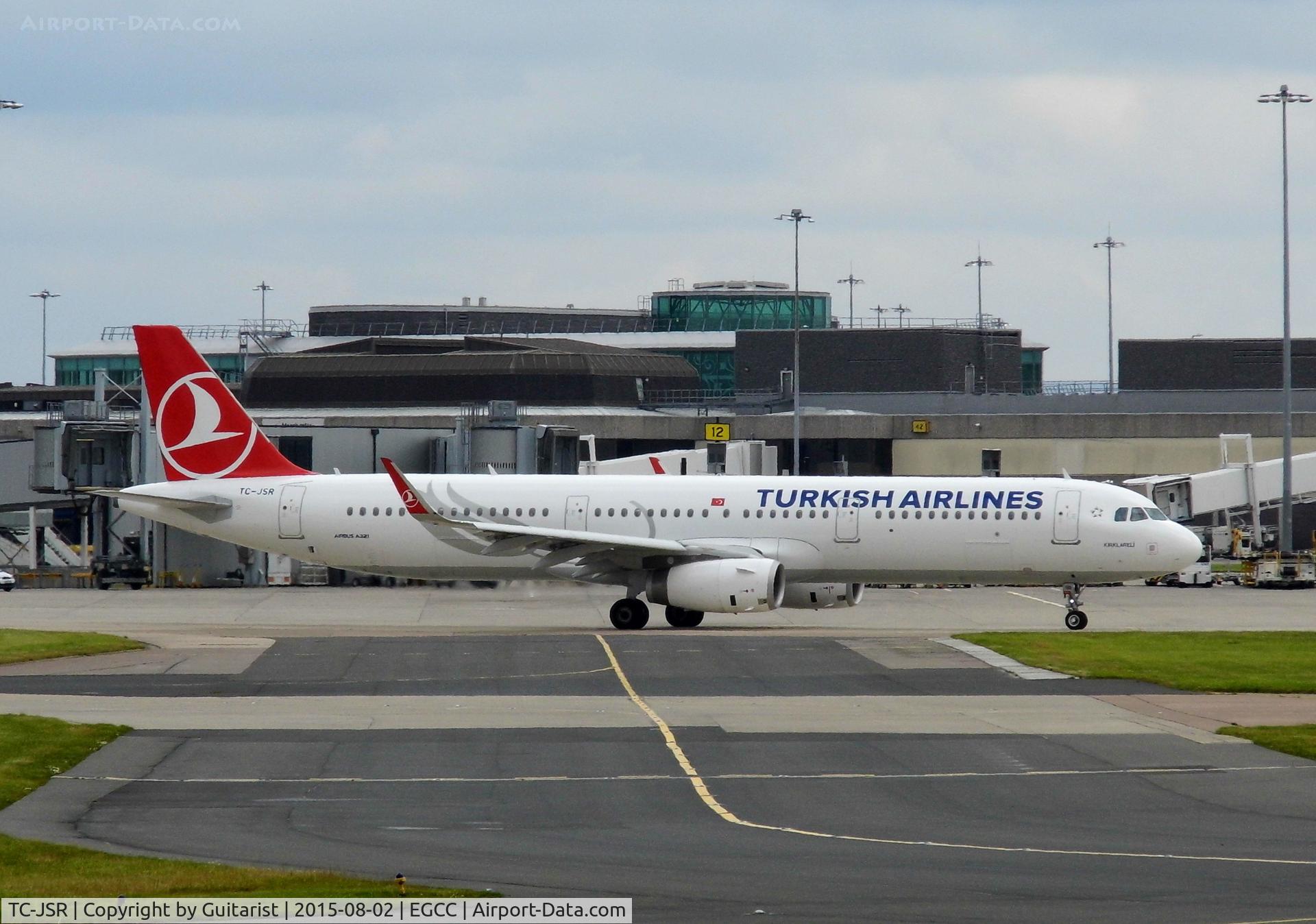 TC-JSR, 2015 Airbus A321-231 C/N 6652, At Manchester