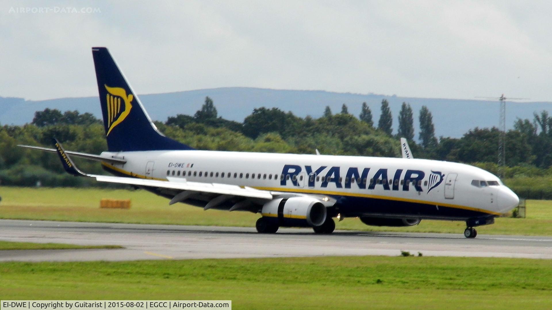 EI-DWE, 2007 Boeing 737-8AS C/N 36074, At Manchester