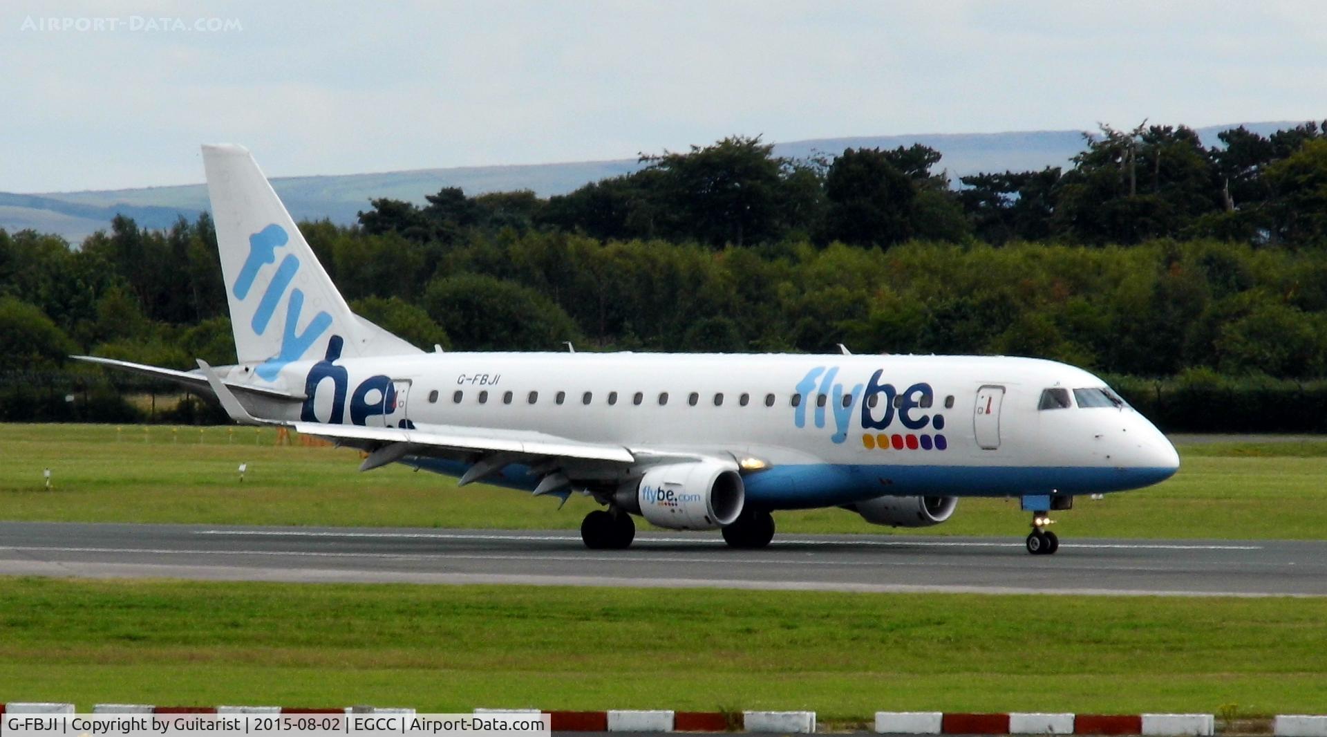G-FBJI, 2012 Embraer 175STD (ERJ-170-200) C/N 17000355, At Manchester