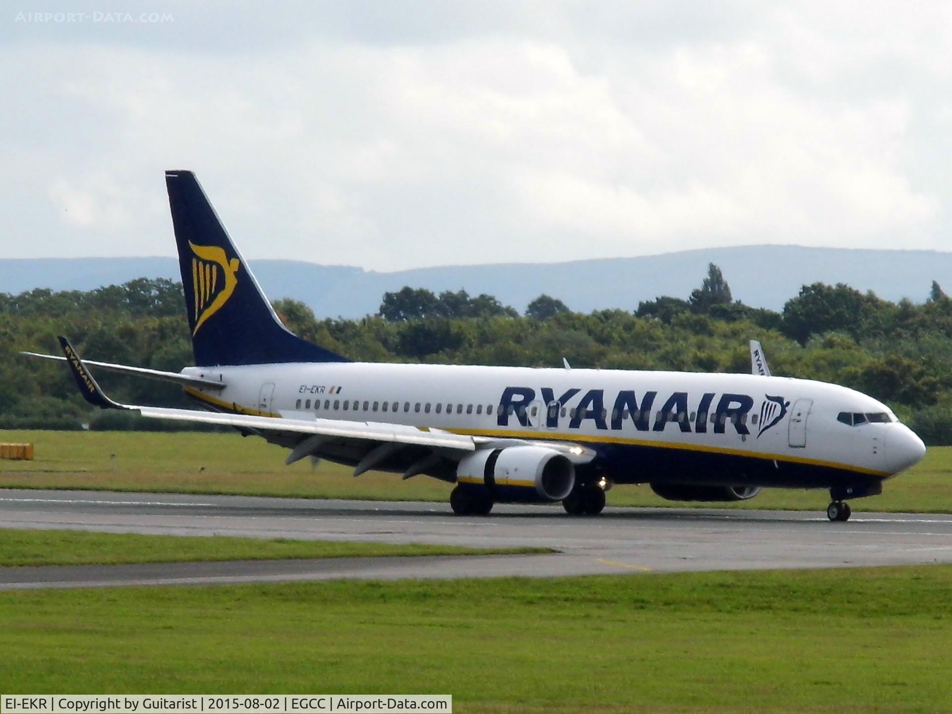 EI-EKR, 2010 Boeing 737-8AS C/N 38503, At Manchester