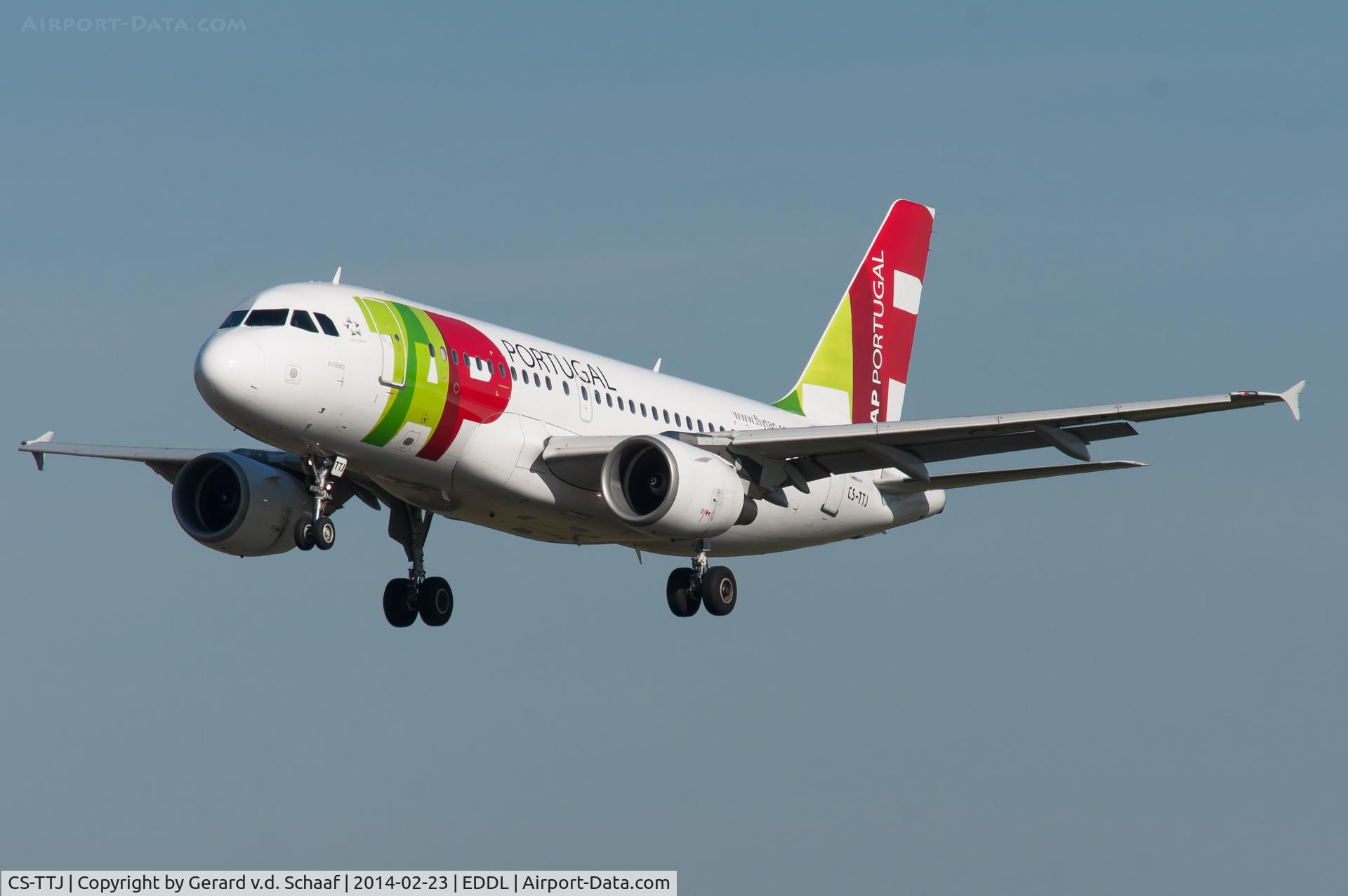 CS-TTJ, 1999 Airbus A319-111 C/N 979, Düsseldorf, Februari 2014