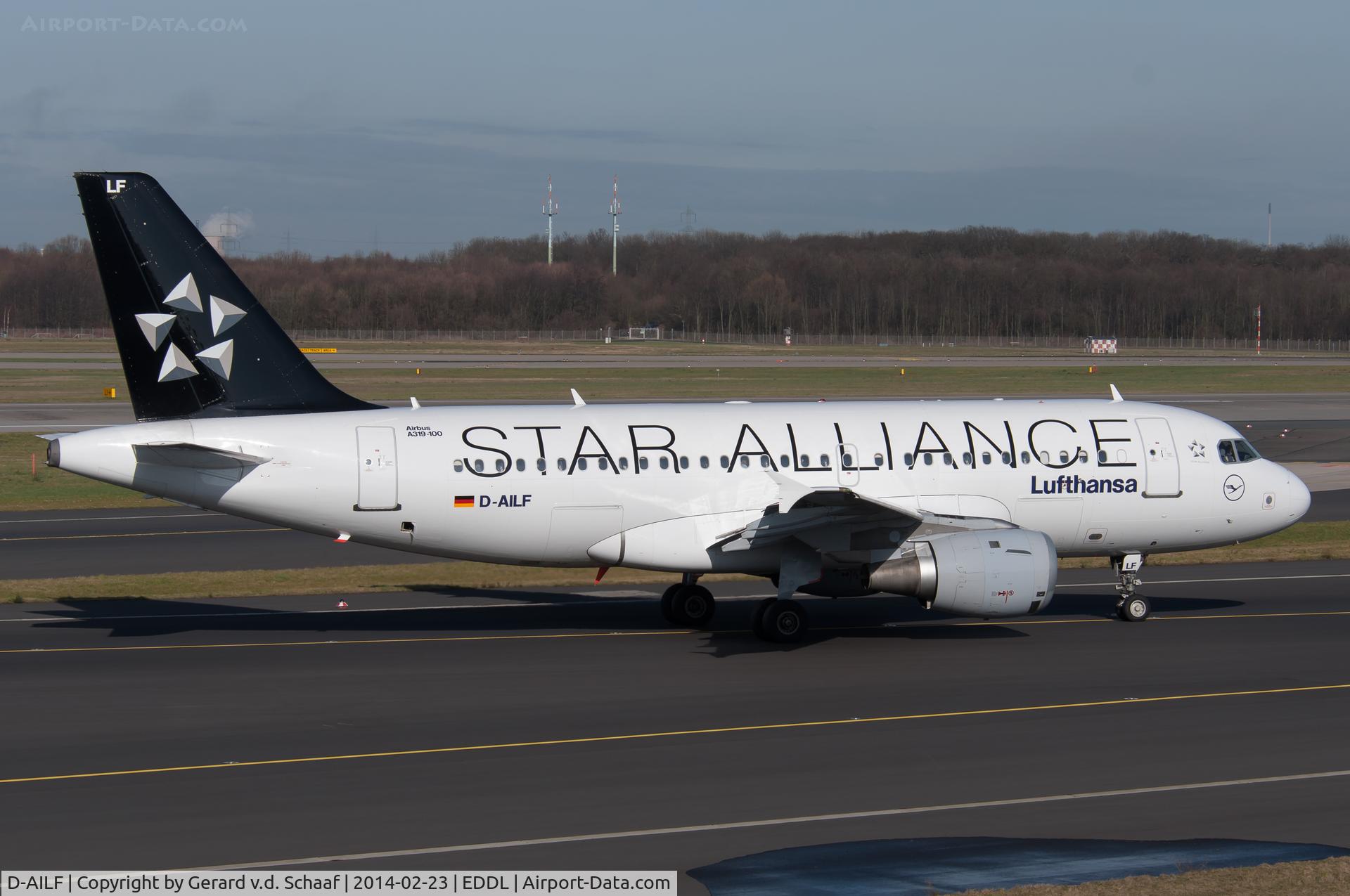 D-AILF, 1996 Airbus A319-114 C/N 636, Düsseldorf, Februari 2014