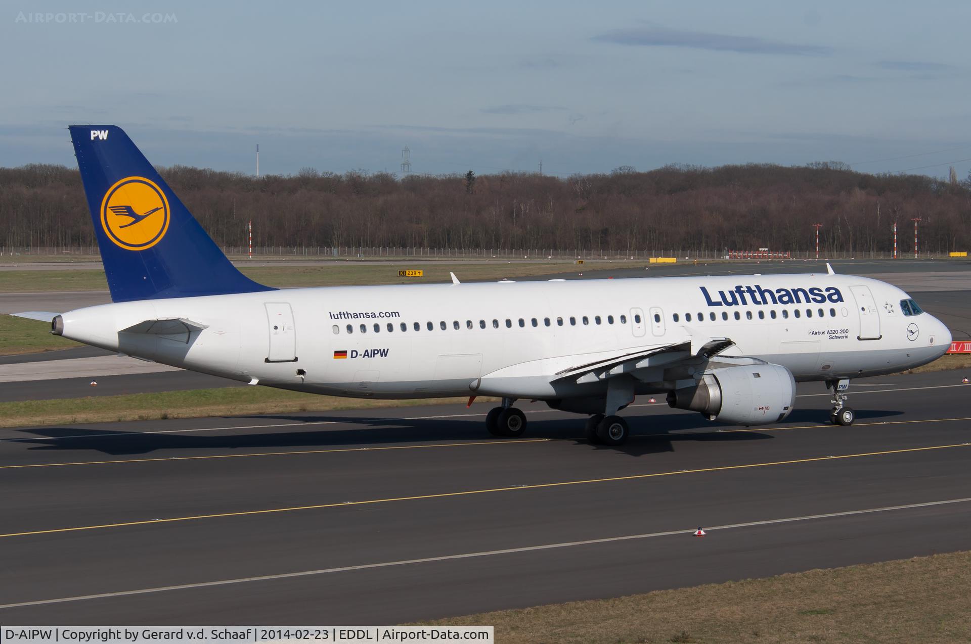D-AIPW, 1990 Airbus A320-211 C/N 137, Düsseldorf, Februari 2014