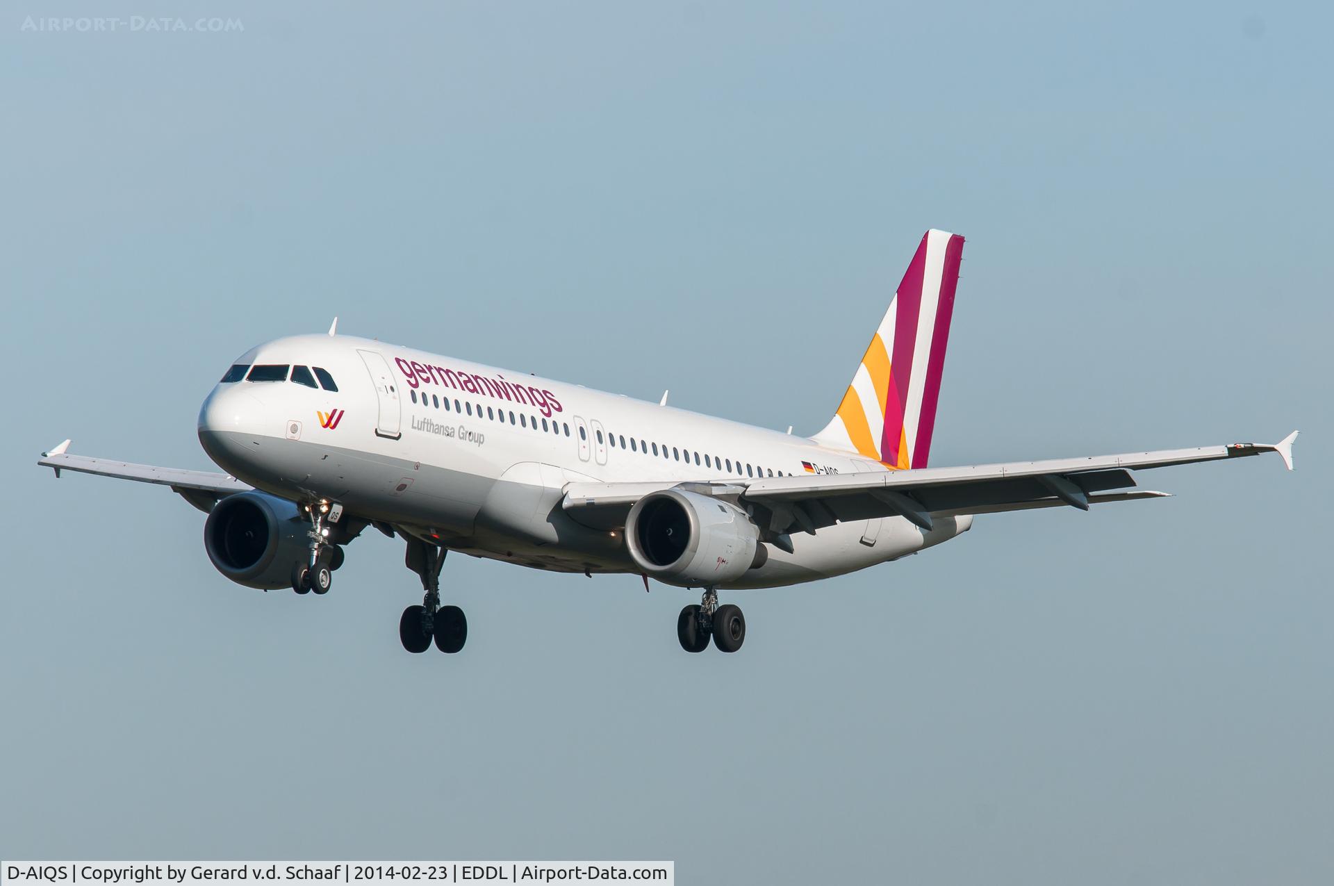 D-AIQS, 1993 Airbus A320-211 C/N 401, Düsseldorf, Februari 2014