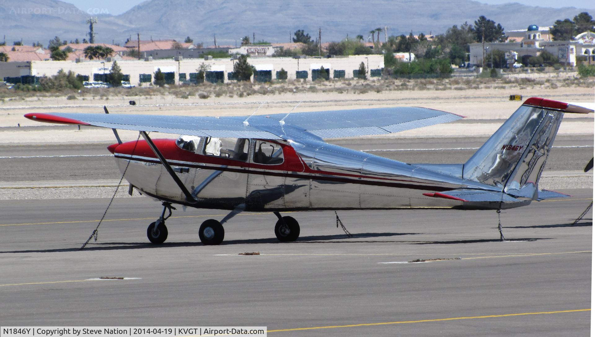 N1846Y, 1962 Cessna 172C C/N 17249446, Still going strong - Arizona-based 1962 Cessna 172C on transient ramp @ North Las Vegas Airport, NV