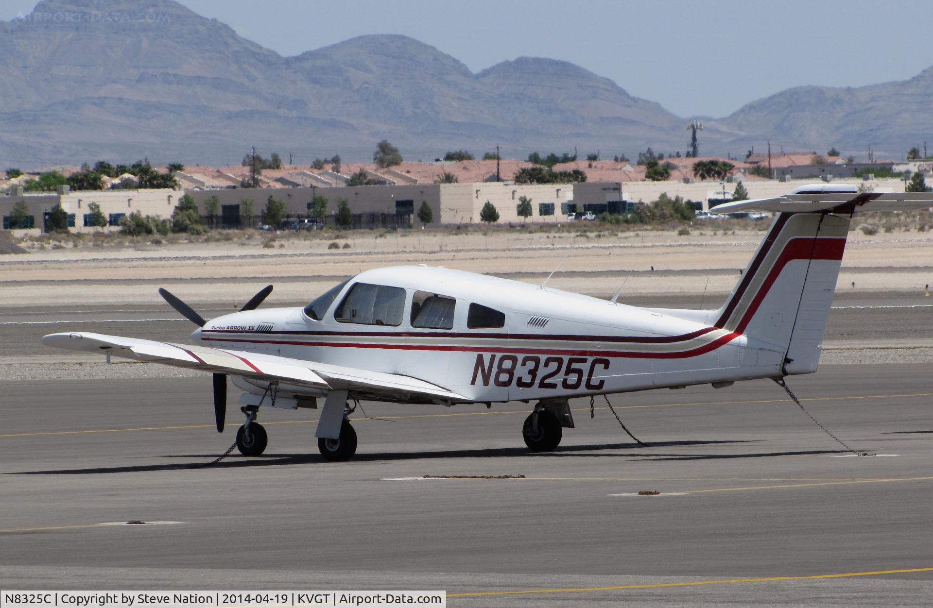 N8325C, 1983 Piper PA-28RT-201T Arrow IV C/N 28R-8331041, Minnesota-based 1983 PA-28RT-201T on transient ramp @ North Las Vegas Airport, NV