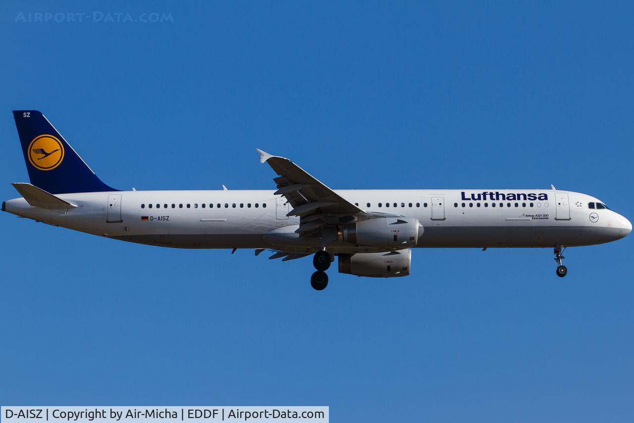 D-AISZ, 2009 Airbus A321-231 C/N 4085, Lufthansa
