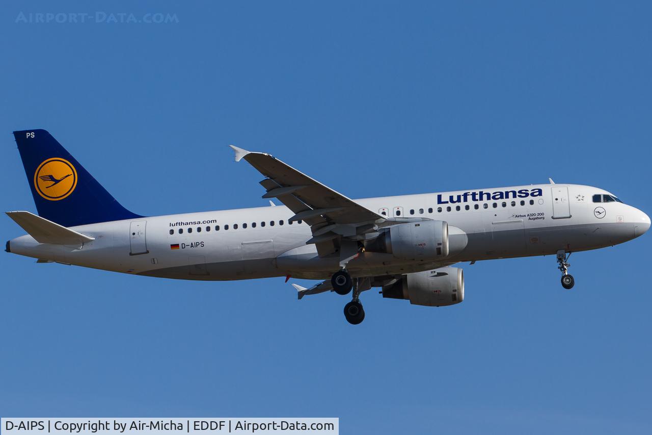 D-AIPS, 1990 Airbus A320-211 C/N 0116, Lufthansa