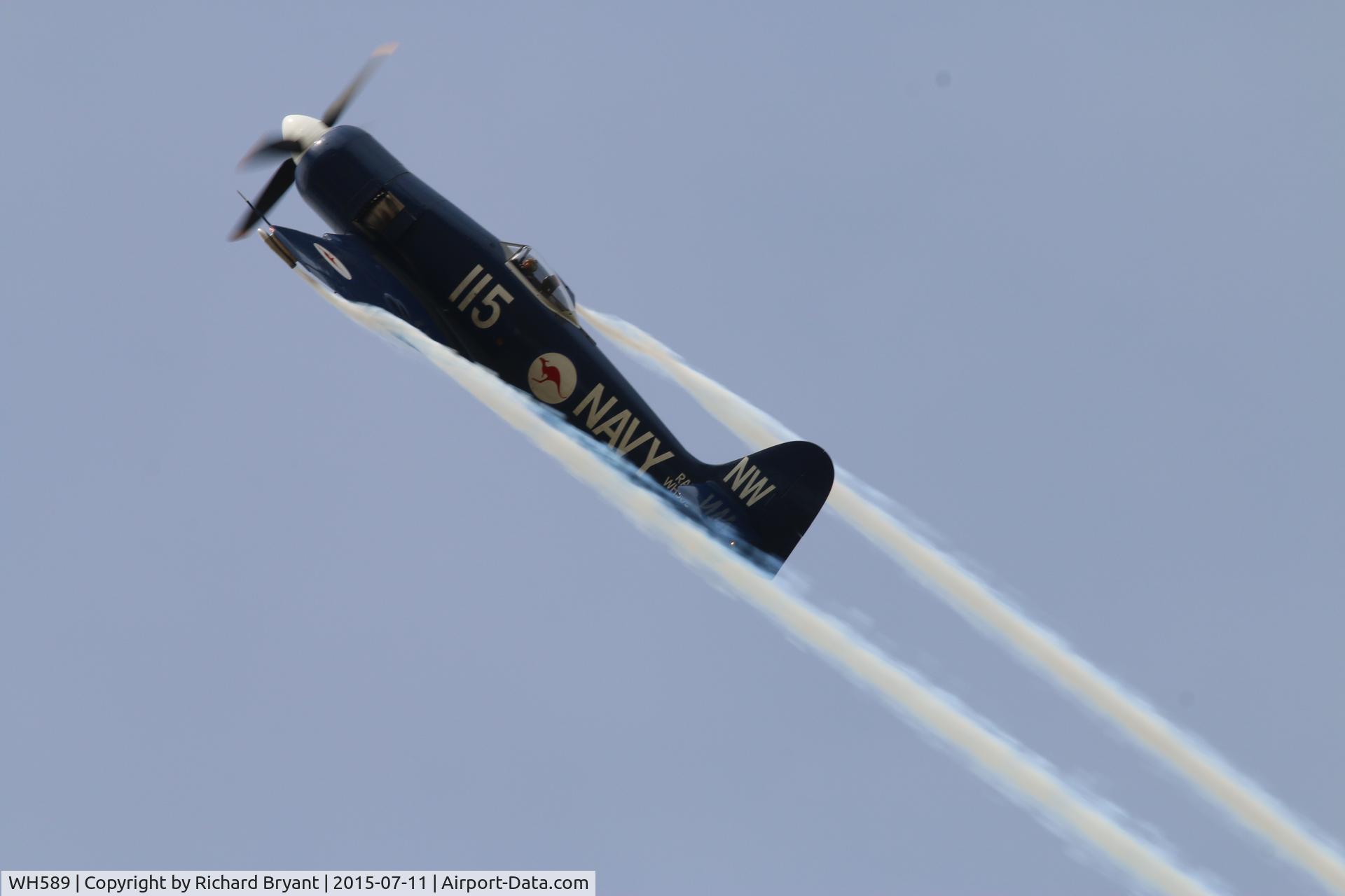 WH589, 1952 Hawker Sea Fury FB. Mk 11 C/N 41H/636336, From Flying Legends 2015