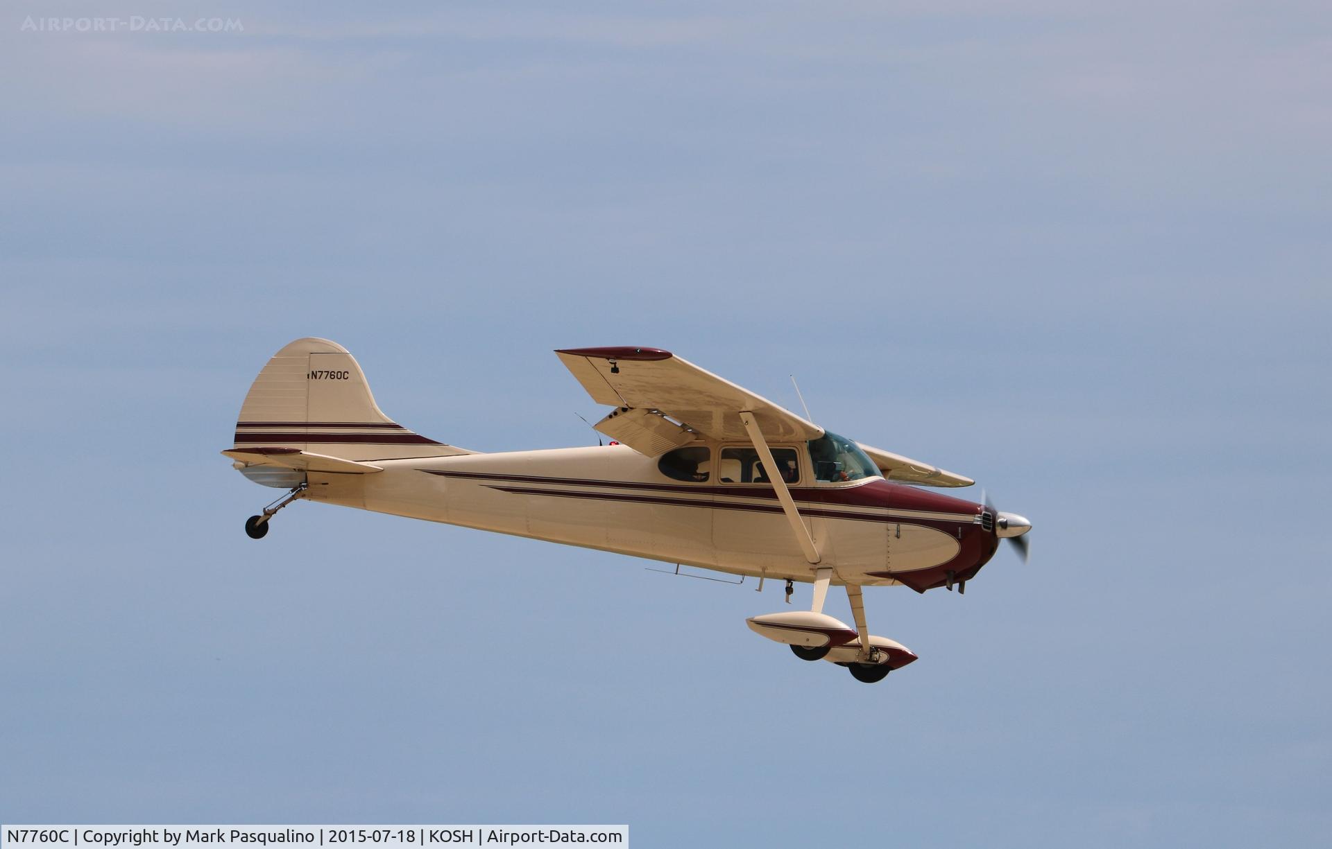 N7760C, Cessna 170B C/N 20520, Cessna 170B