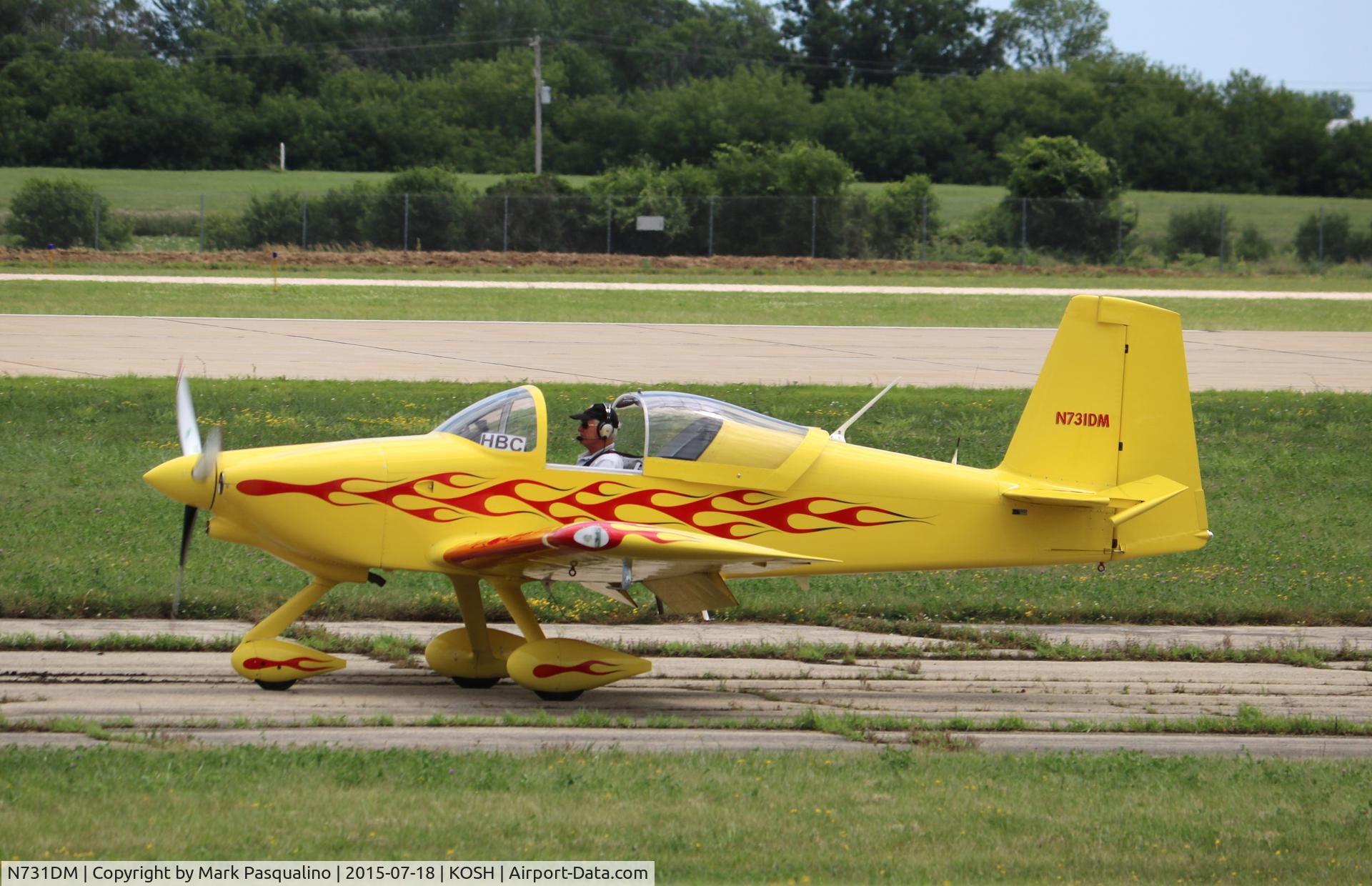 N731DM, 2006 Vans RV-7A C/N 001, Vans RV-7A
