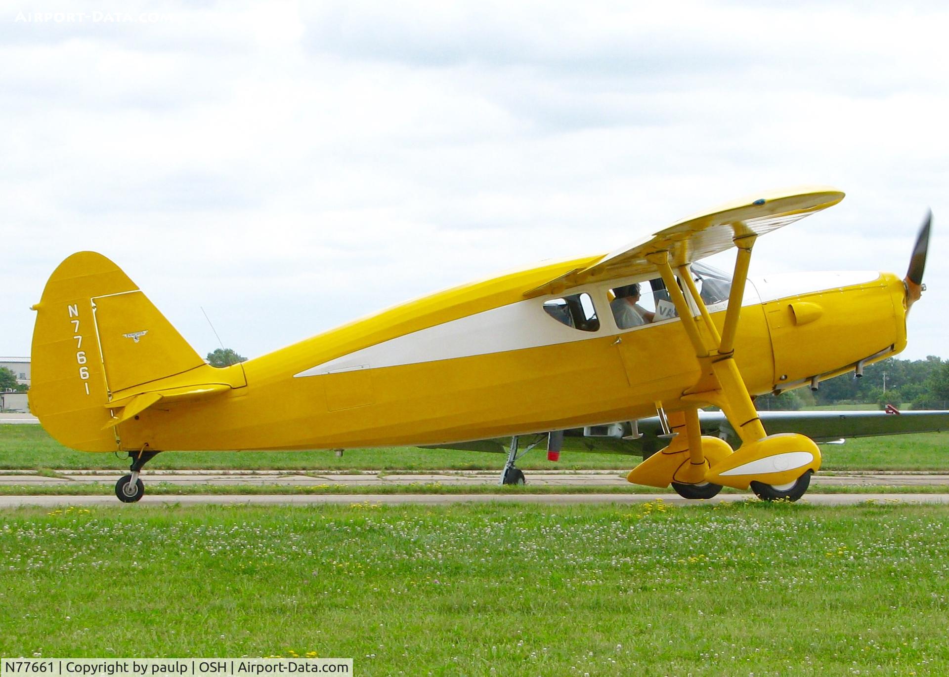 N77661, 1947 Fairchild 24R-46 C/N R46-361, At AirVenture
