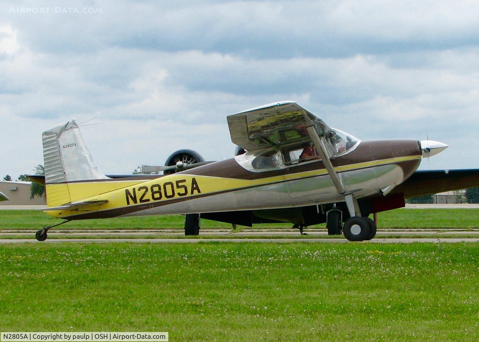 N2805A, 1953 Cessna 180 C/N 30005, At AirVenture