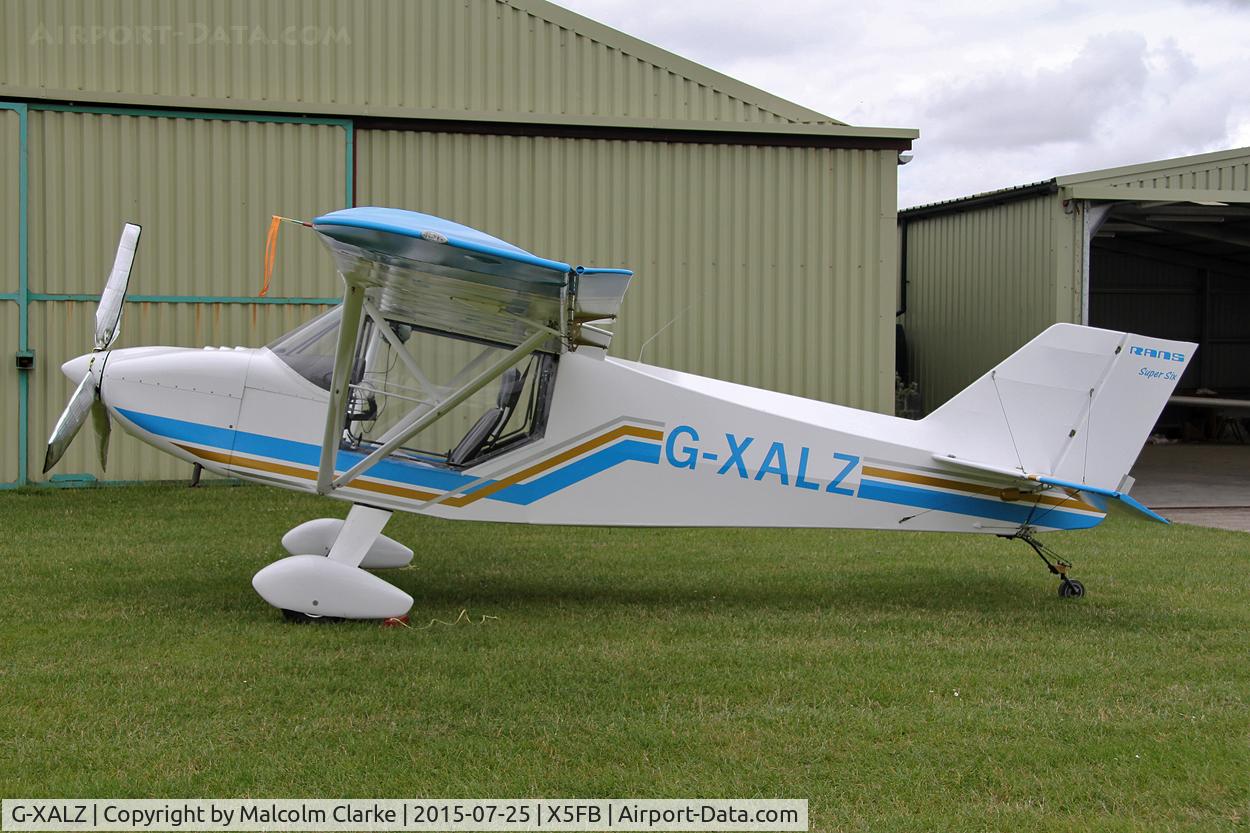 G-XALZ, 2009 Rans S-6S-116 Super Six C/N PFA 204A-14378, Rans S-6S-116 Super Six G-XALZ, Fishburn Airfield, July 25th 2015.
