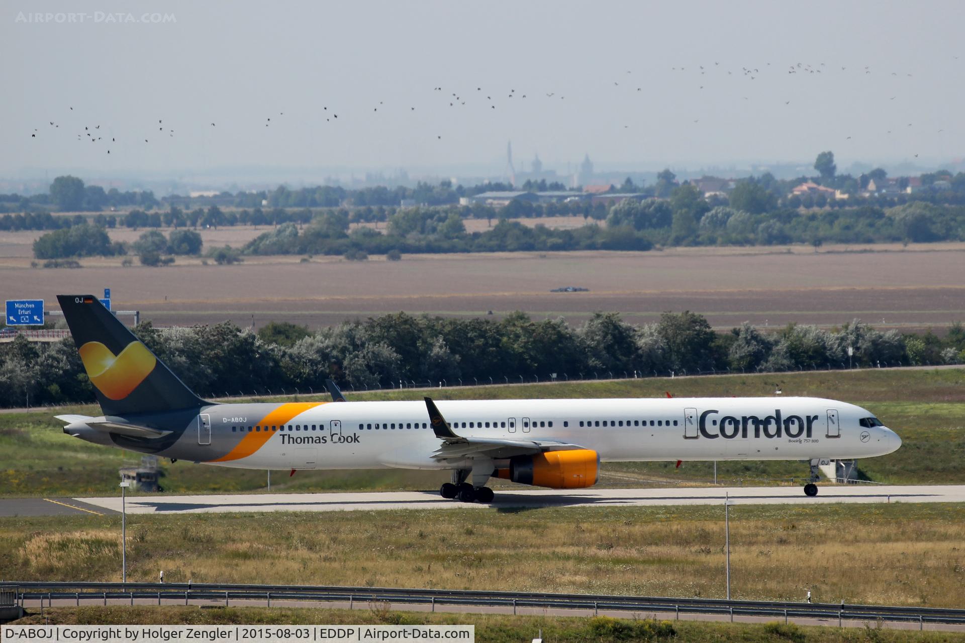 D-ABOJ, 2000 Boeing 757-330 C/N 29019, Ready for take off to AYT.....
