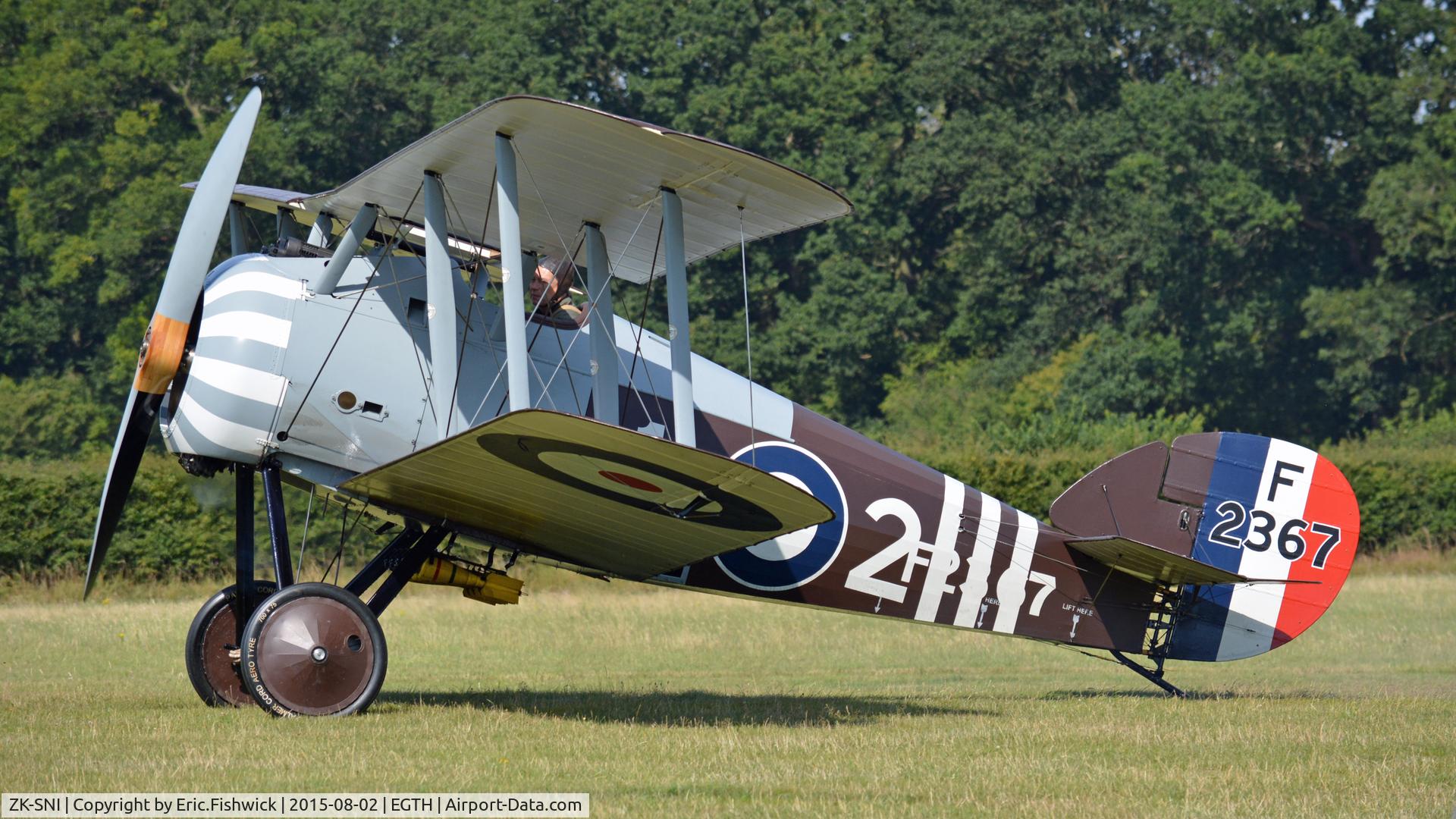 ZK-SNI, 2011 The Vintage Aviator Sopwith 7F-1 Snipe Replica C/N 0112, 1. ZK-SNI at The Shuttleworth Wings and Wheels Airshow, Aug. 2015.