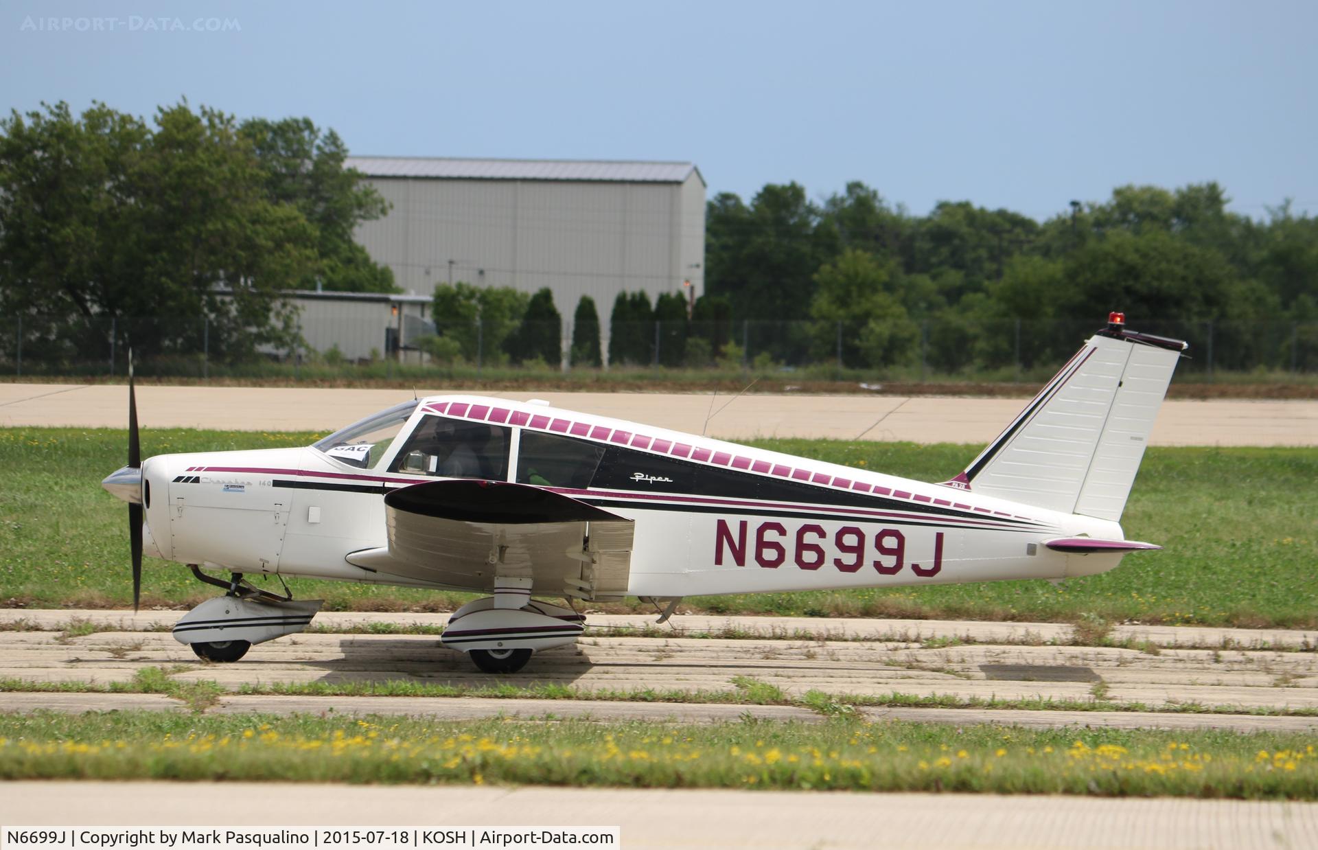 N6699J, 1968 Piper PA-28-140 C/N 28-24393, Piper PA-28-140