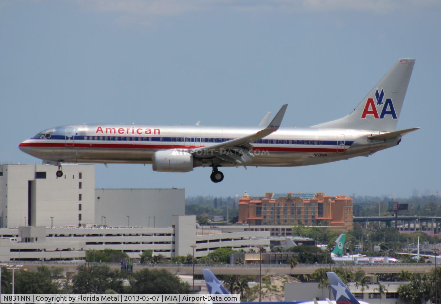 N831NN, 2010 Boeing 737-823 C/N 33211, American