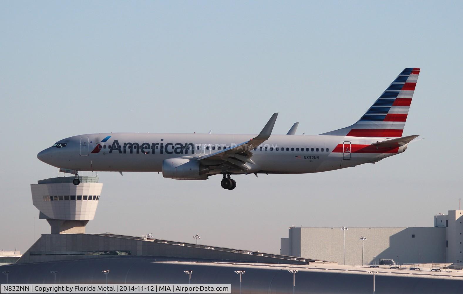 N832NN, 2010 Boeing 737-823 C/N 33521, American