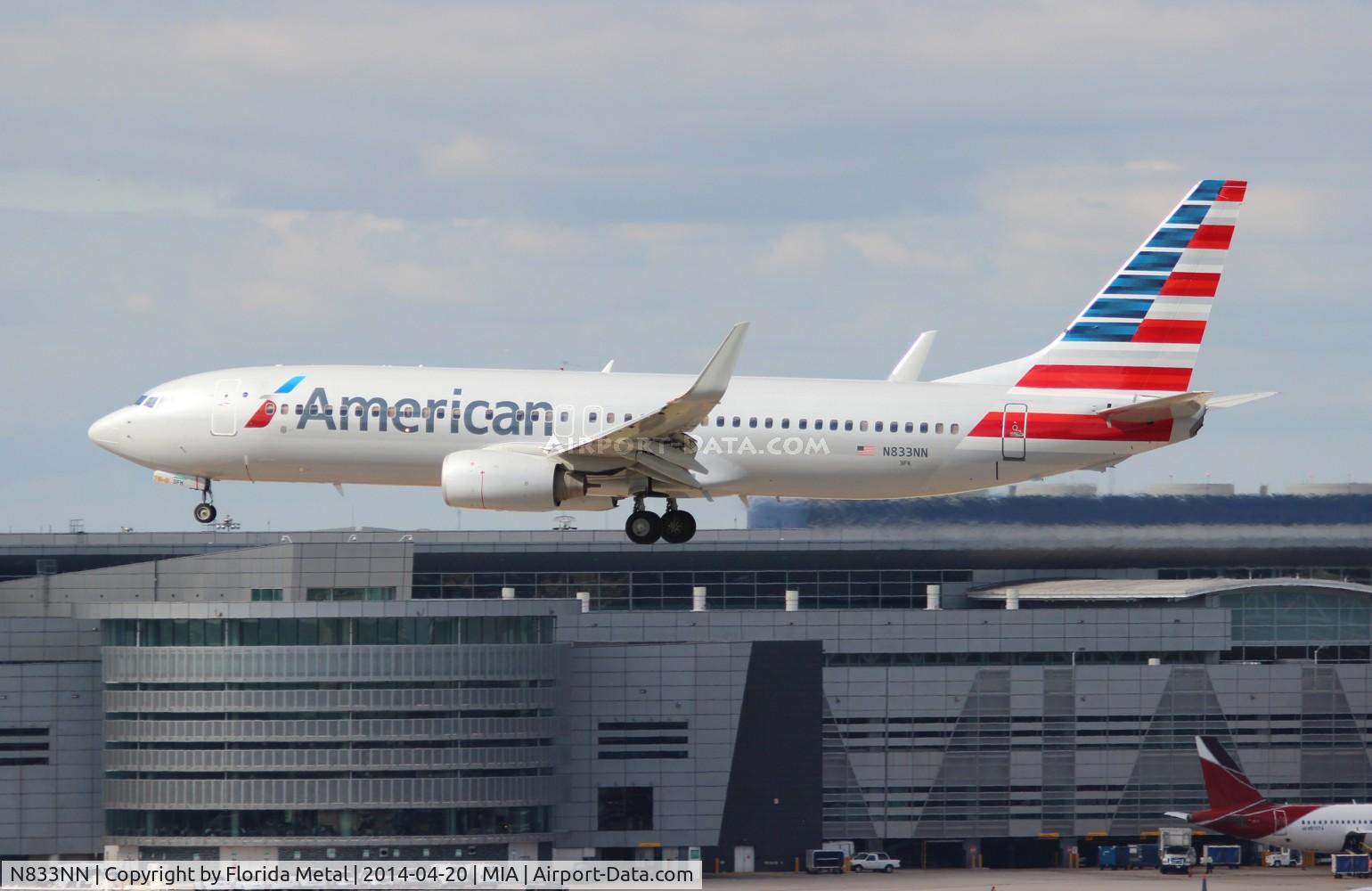 N833NN, 2010 Boeing 737-823 C/N 31093, American