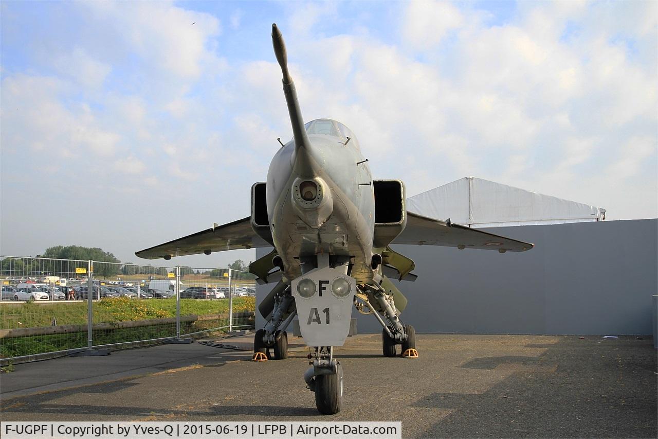F-UGPF, Sepecat Jaguar A C/N A1, Sepecat Jaguar A, Static display, Paris-Le Bourget (LFPB-LBG) Air show 2015