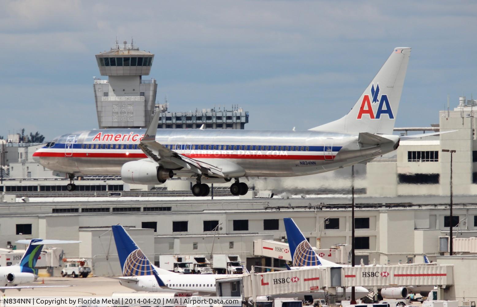 N834NN, 2010 Boeing 737-823 C/N 29576, American