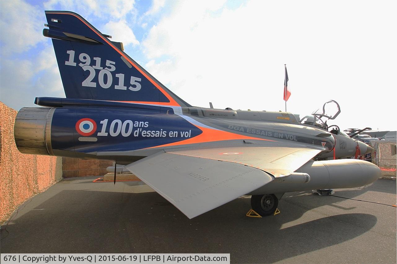 676, Dassault Mirage 2000D C/N 550, Dassault Mirage 2000D, Static display, Paris-Le Bourget (LFPB-LBG) Air show 2015