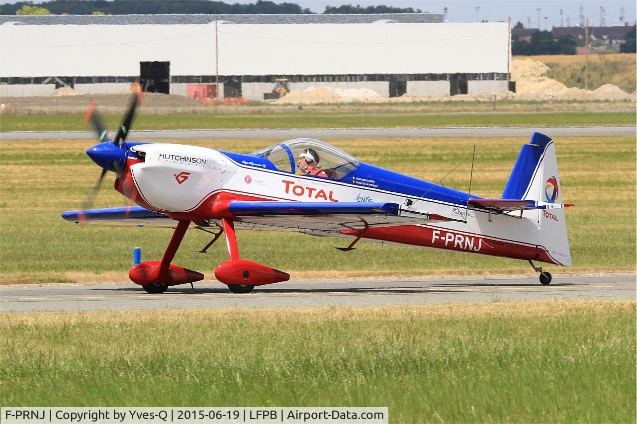 F-PRNJ, 2015 AVA 432MXS C/N 01, AVA 432 MXS, Taxiing after landing rwy 03, Paris-Le Bourget (LFPB-LBG) Air show 2015