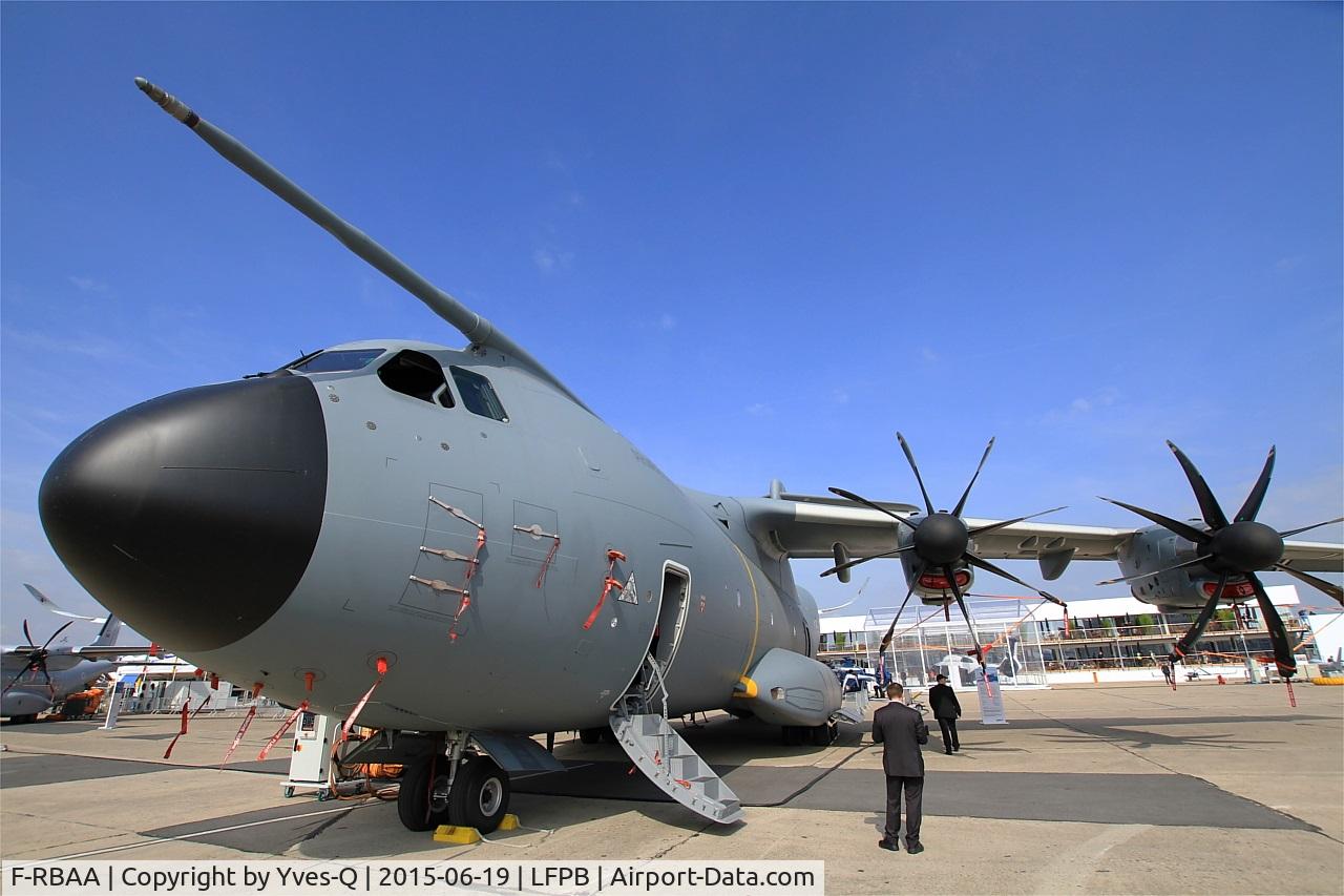 F-RBAA, 2013 Airbus A400M Atlas C/N 007, Airbus A400M Atlas, Static display, Paris-Le Bourget (LFPB-LBG) Air show 2015