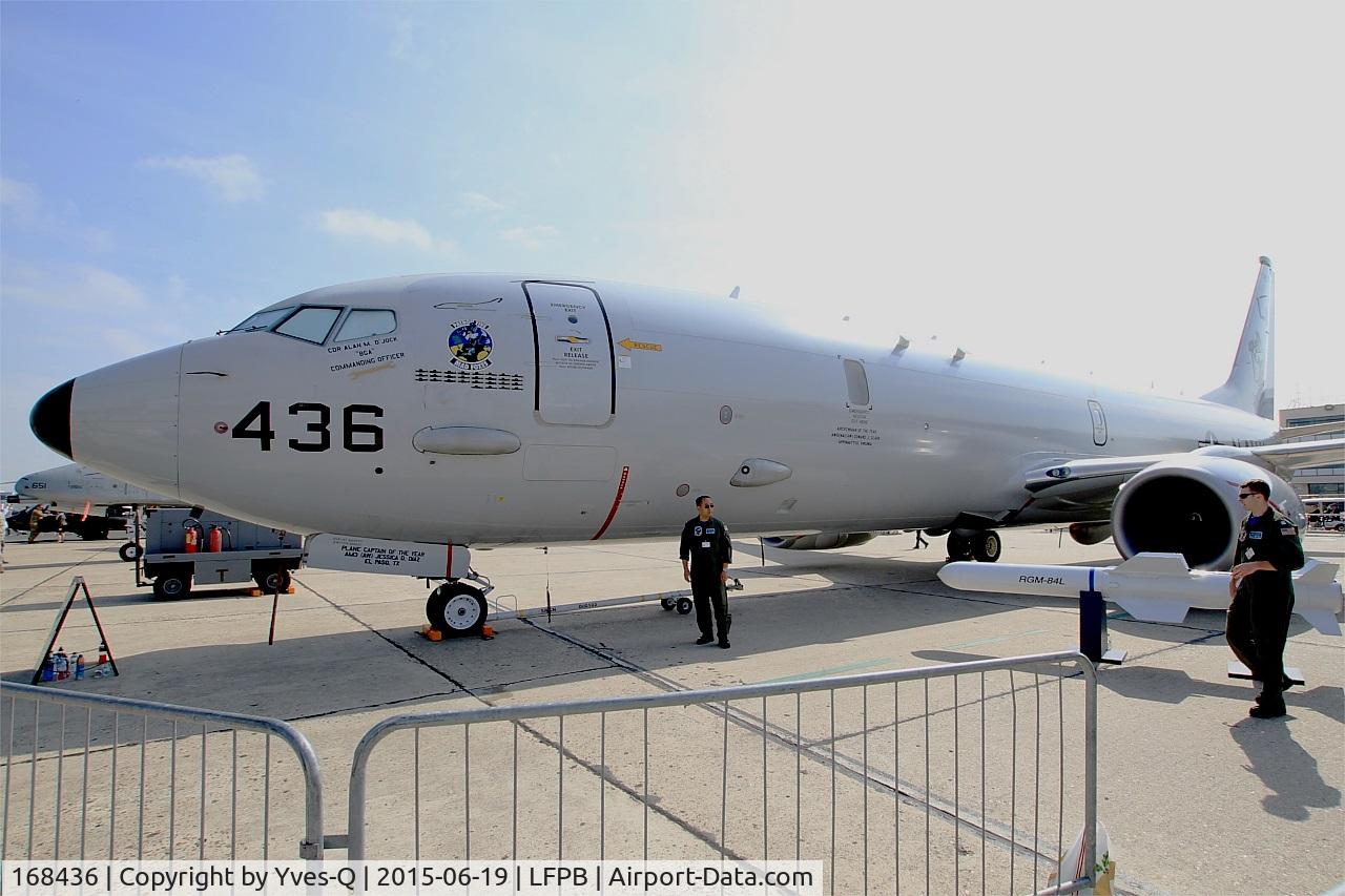 168436, 2012 Boeing P-8A Poseidon C/N 40816, Boeing P-8A Poseidon, Static display, Paris-Le Bourget (LFPB-LBG) Air show 2015